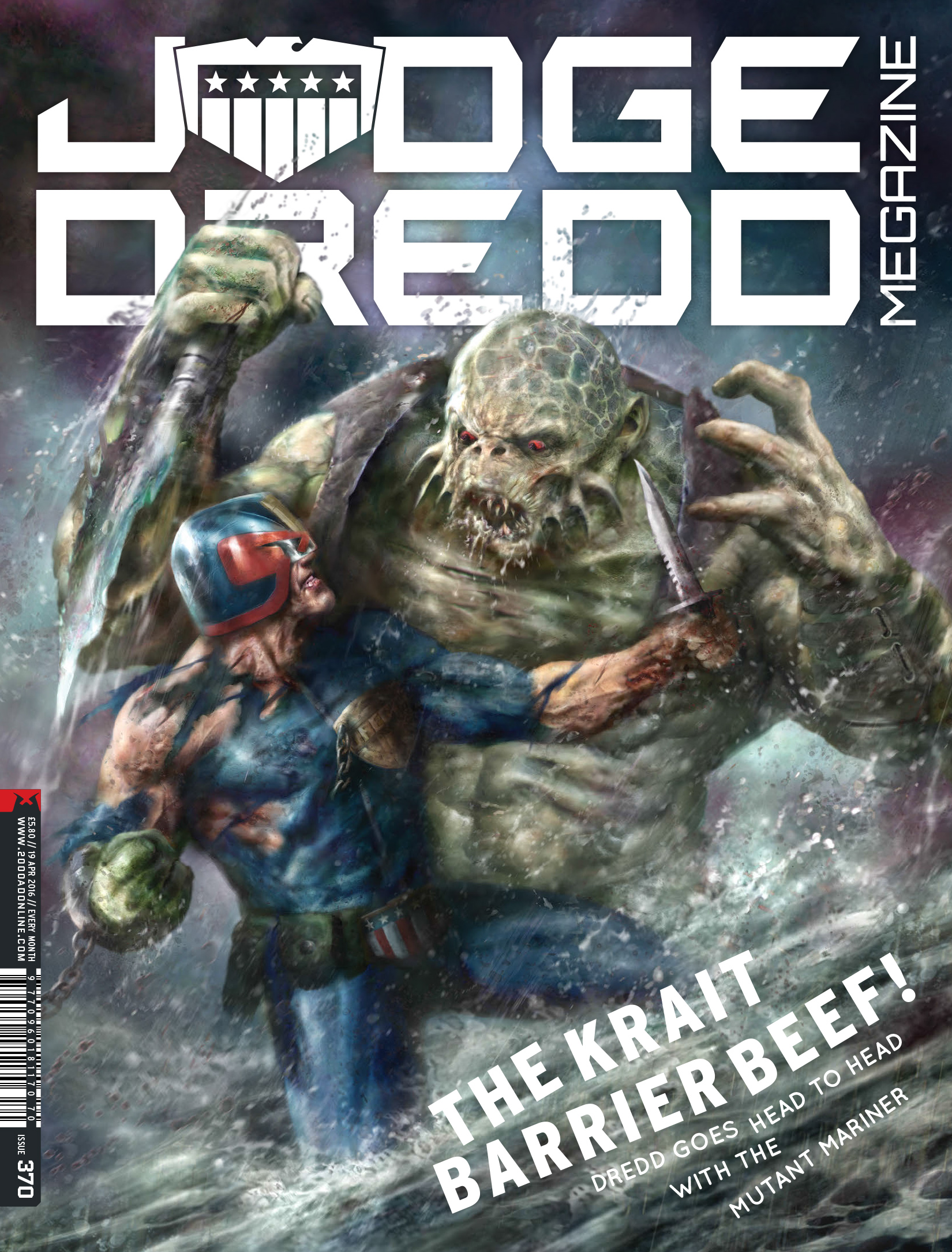 Read online Judge Dredd Megazine (Vol. 5) comic -  Issue #370 - 1