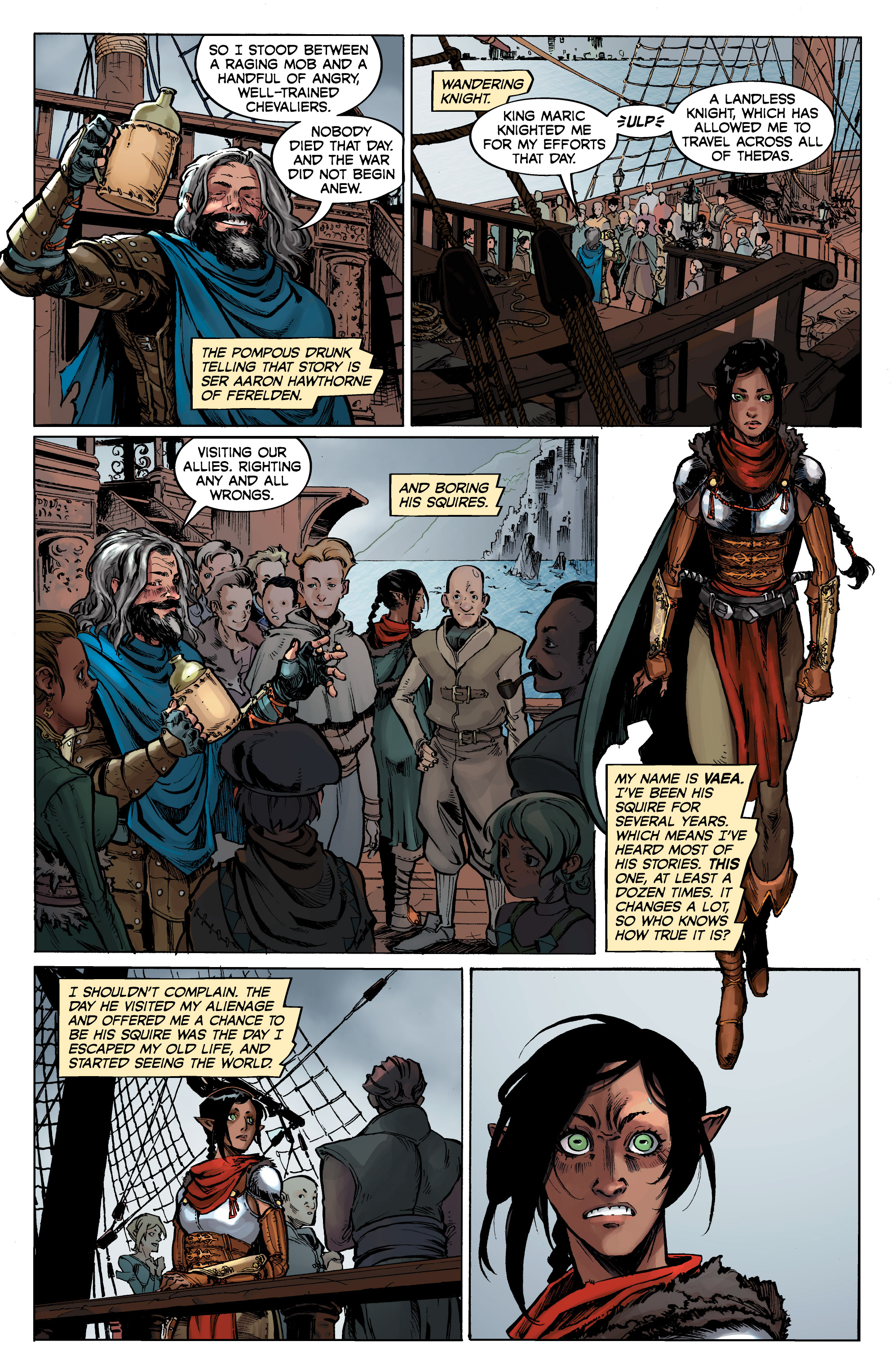 Read online Dragon Age: The First Five Graphic Novels comic -  Issue # TPB (Part 4) - 10