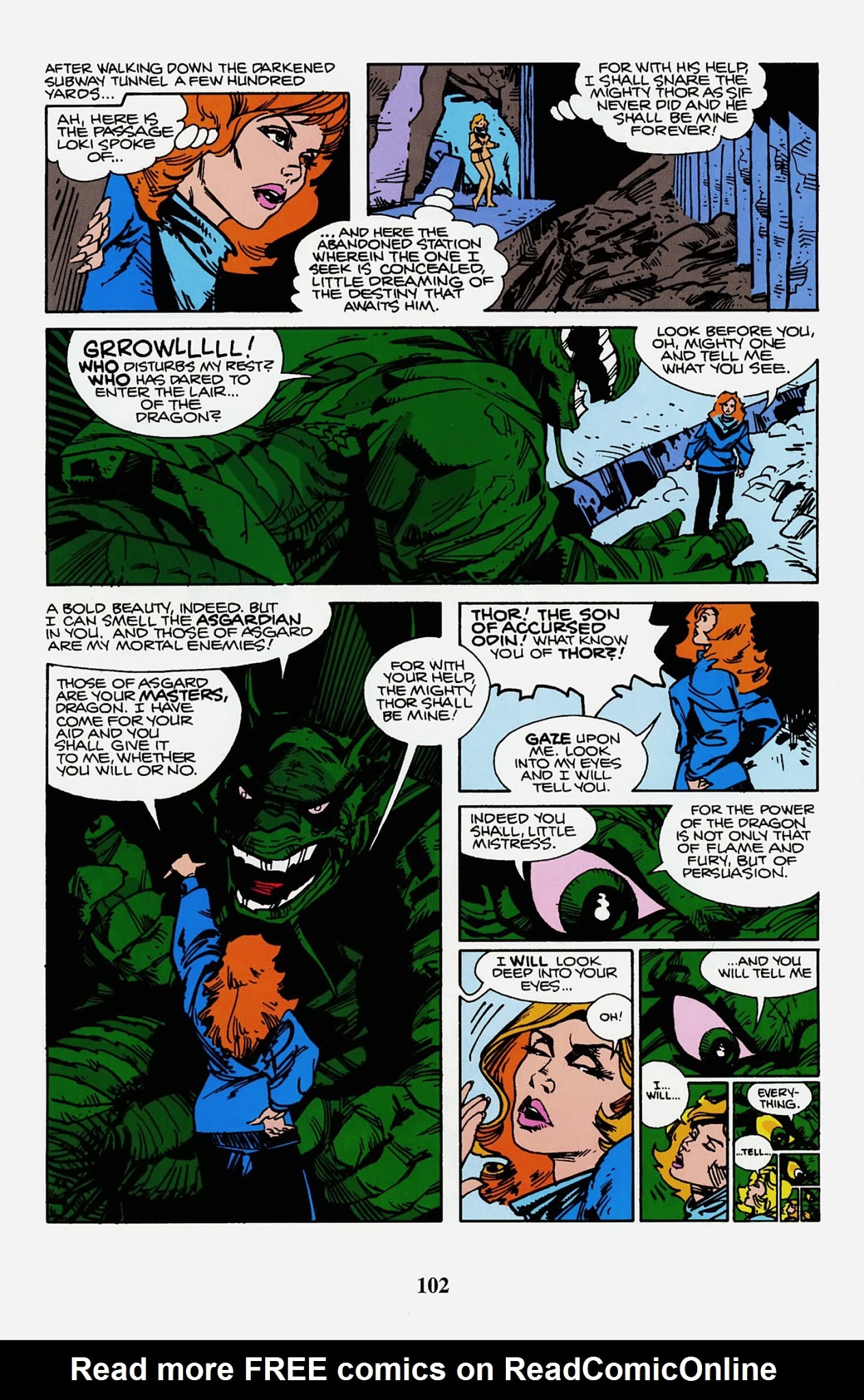 Read online Thor Visionaries: Walter Simonson comic -  Issue # TPB 1 - 104