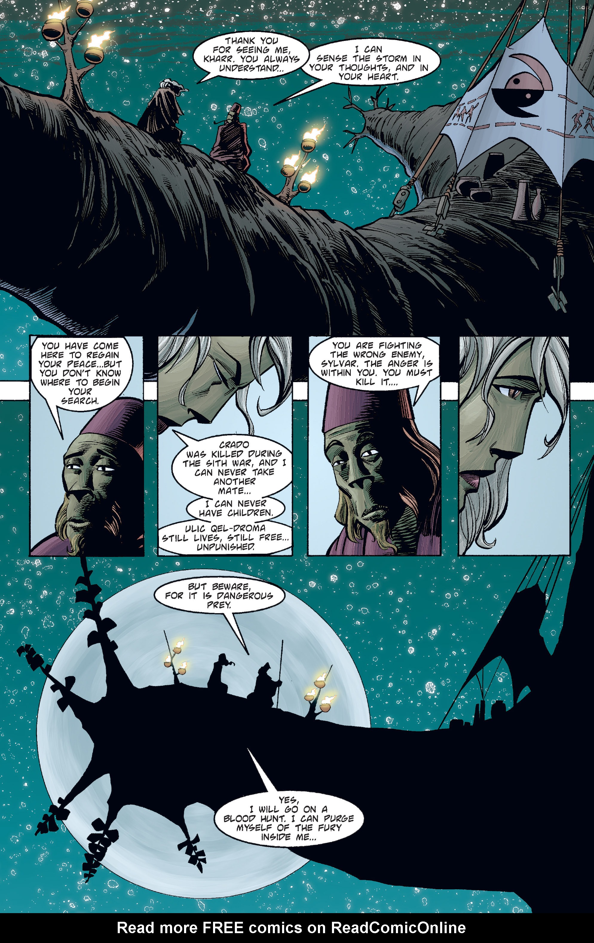 Read online Star Wars: Tales of the Jedi - Redemption comic -  Issue #3 - 12