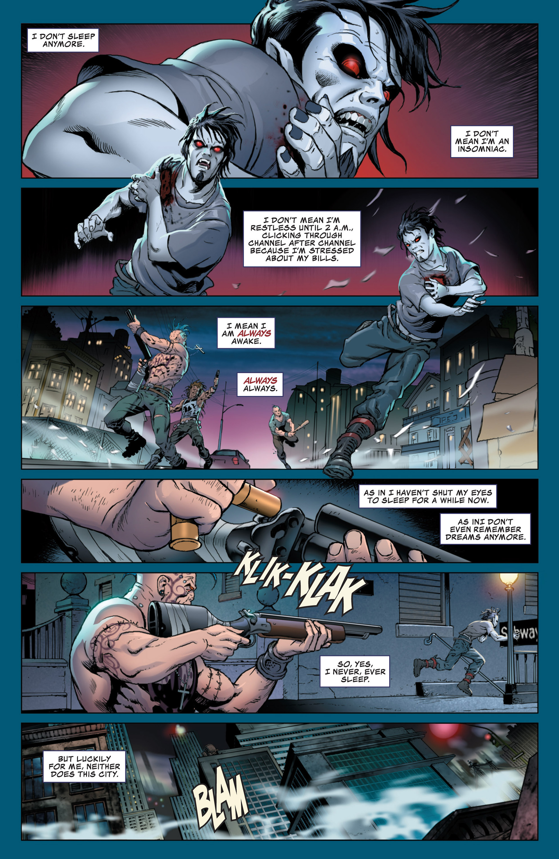 Read online Morbius: The Living Vampire comic -  Issue #1 - 3
