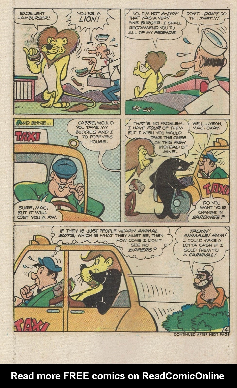 Read online Popeye (1948) comic -  Issue #135 - 6