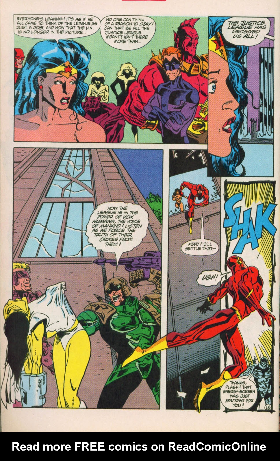 Read online Justice League International (1993) comic -  Issue #67 - 17