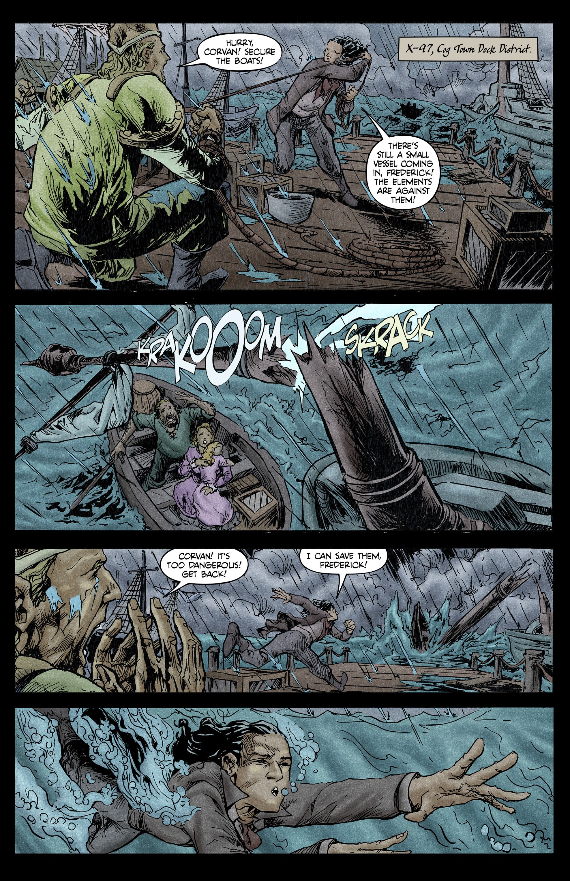 Read online Raven Nevermore comic -  Issue #4 - 19