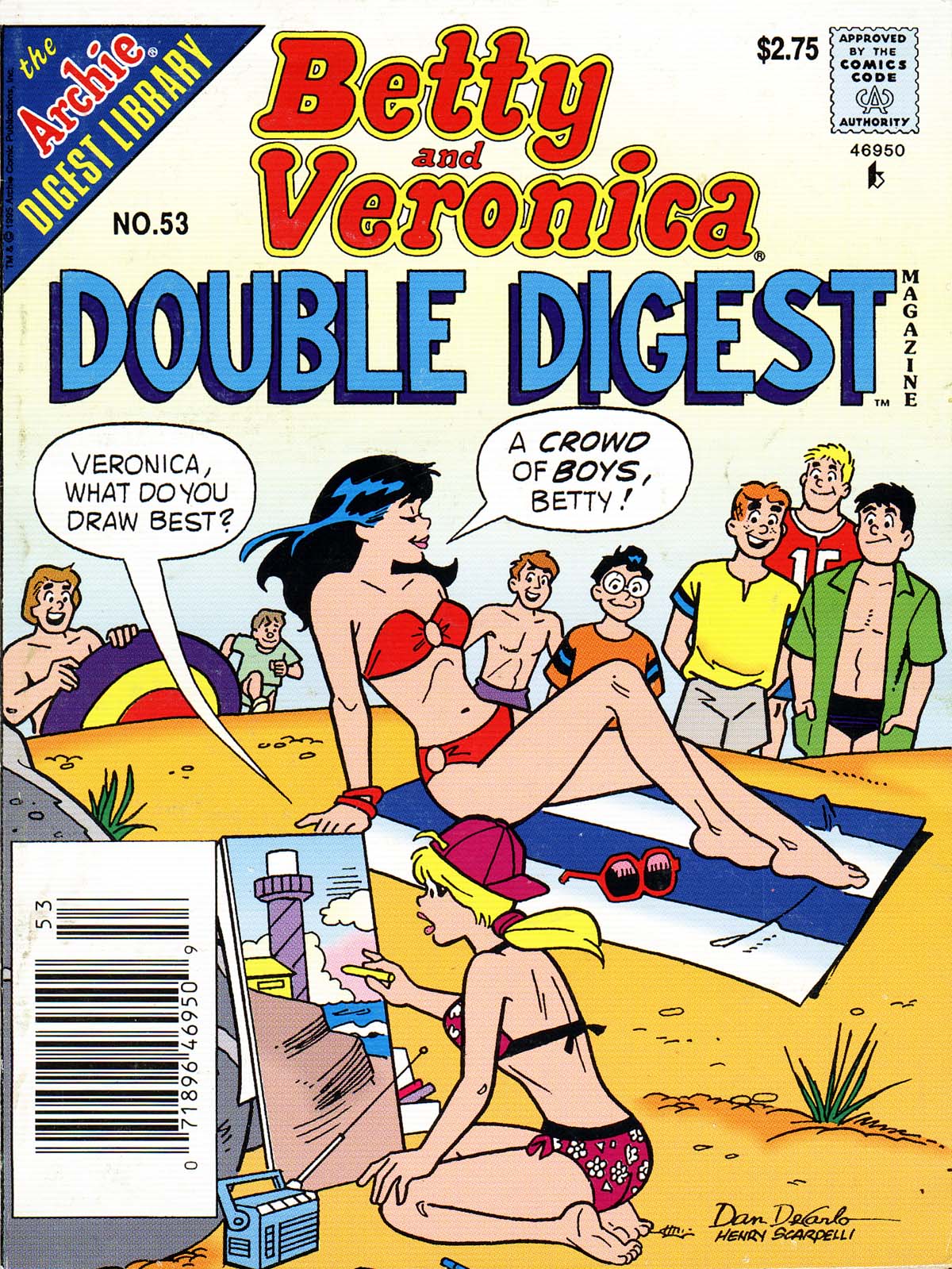 Betty and Veronica Double Digest 53 Page 1