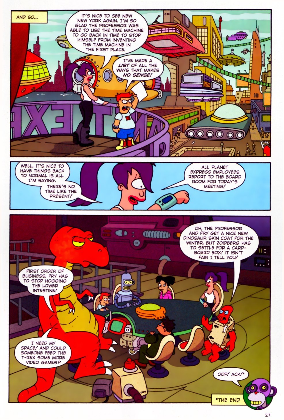 Read online Futurama Comics comic -  Issue #19a - 28