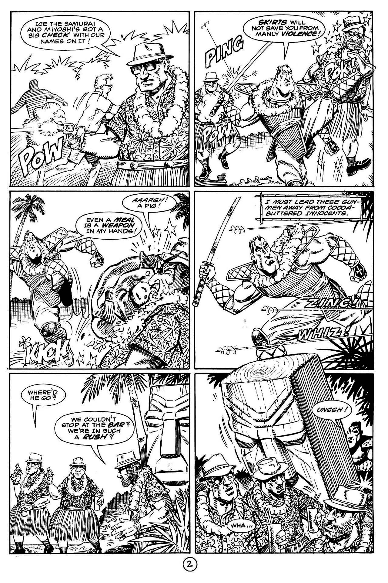 Read online Paul the Samurai (1992) comic -  Issue #6 - 3