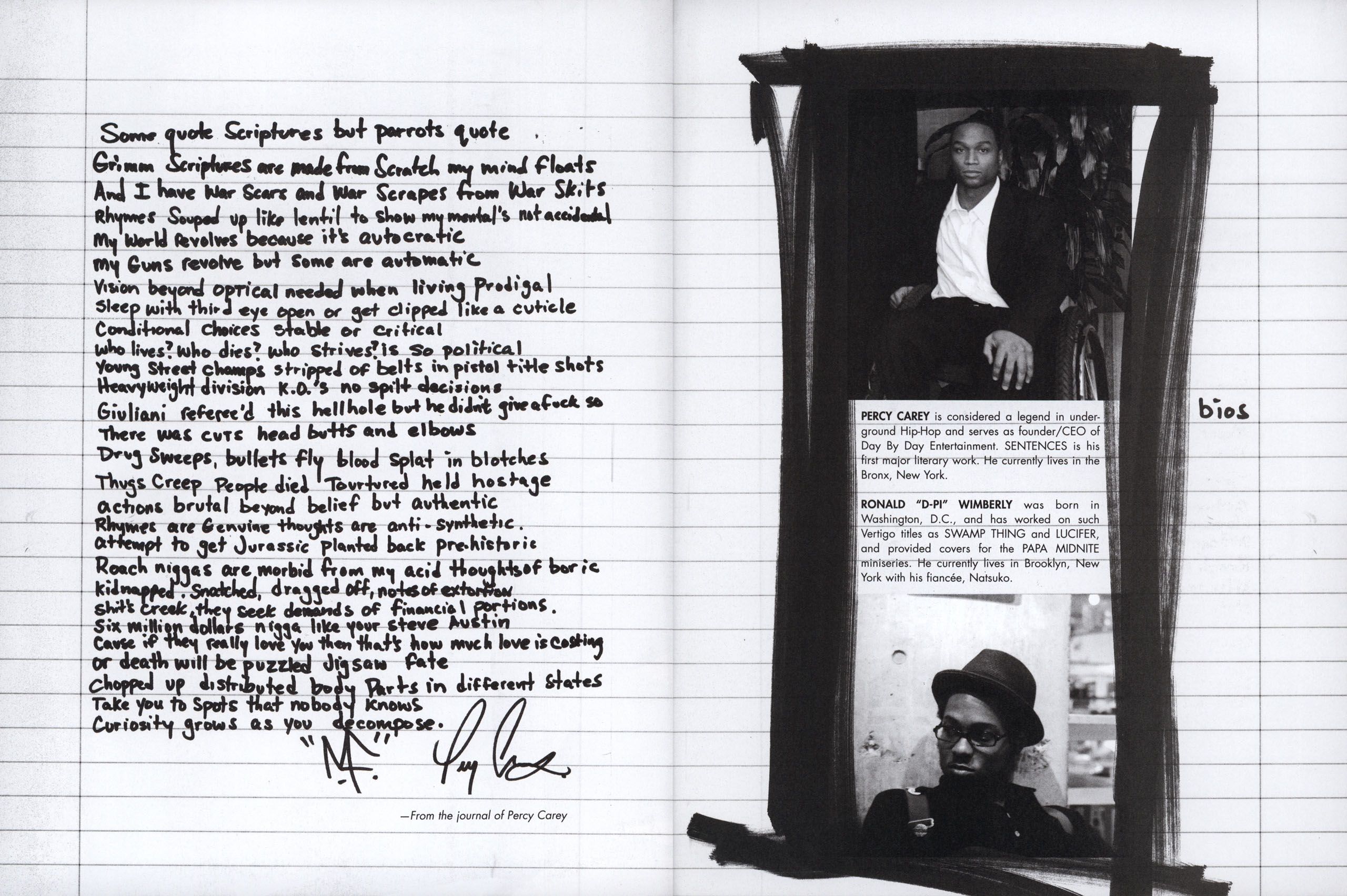 Read online Sentences: The Life of M.F. Grimm comic -  Issue # TPB - 119