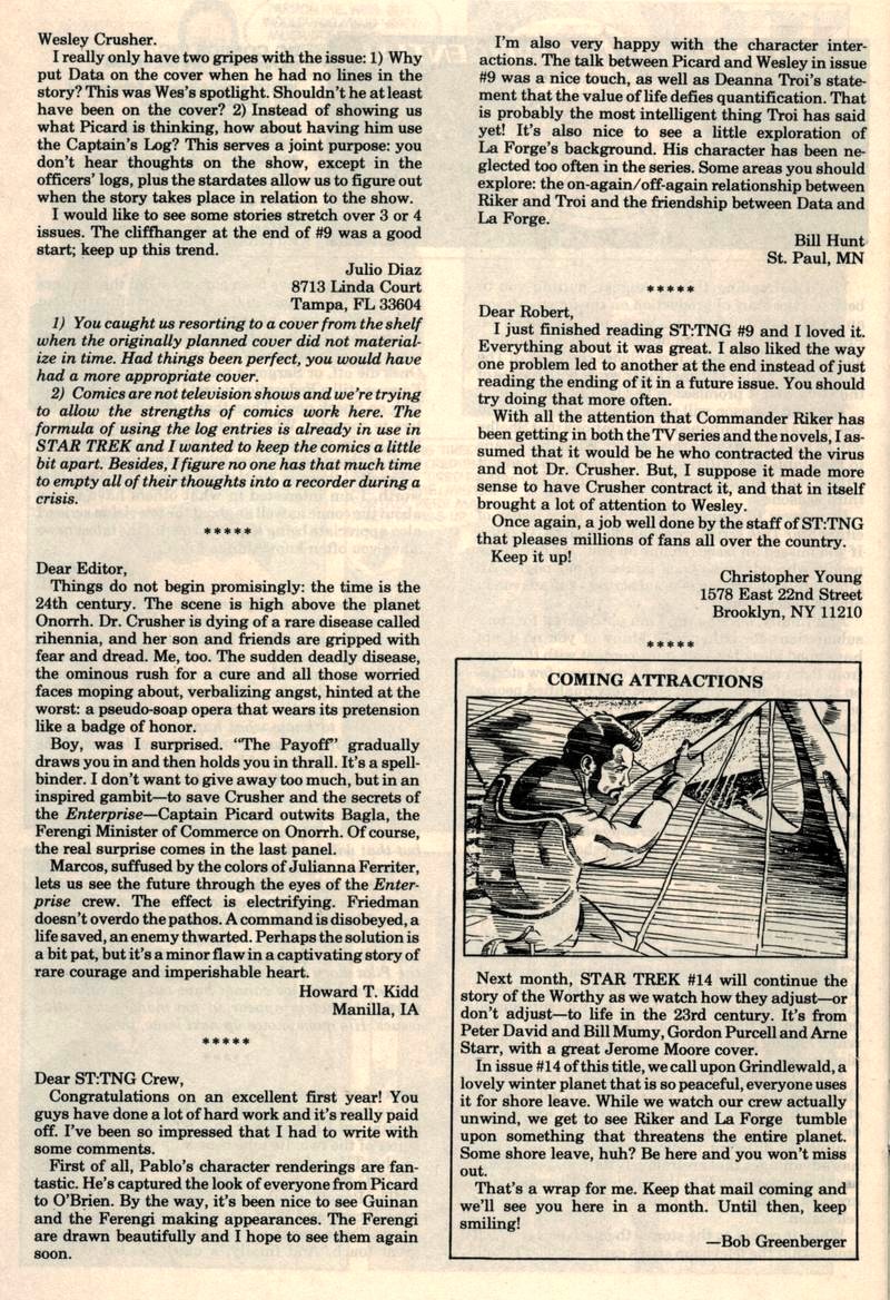 Read online Star Trek: The Next Generation (1989) comic -  Issue #13 - 27