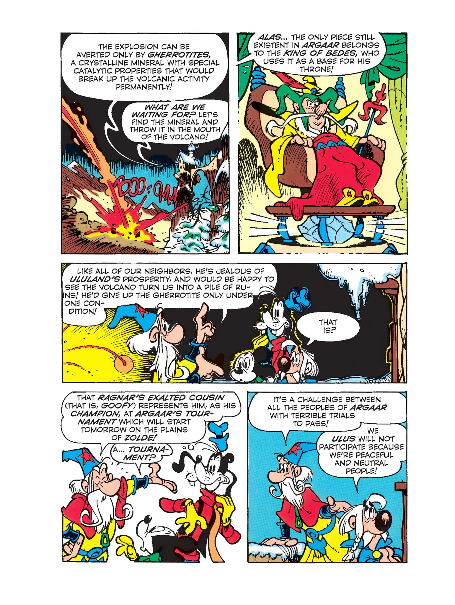 Read online Mickey Mouse and the Argaar Tournament: Return to the Land of Adventure comic -  Issue #1 - 28