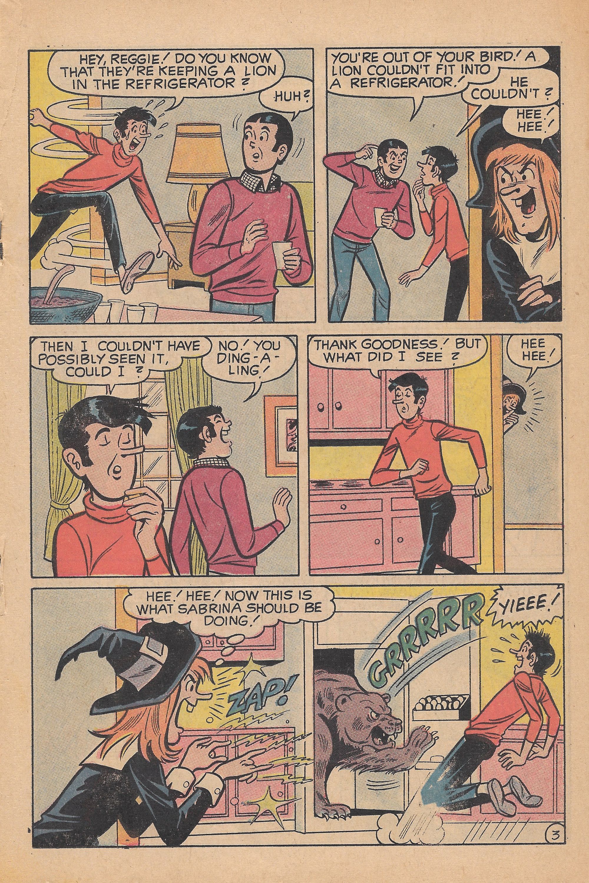 Read online Archie's TV Laugh-Out comic -  Issue #5 - 5