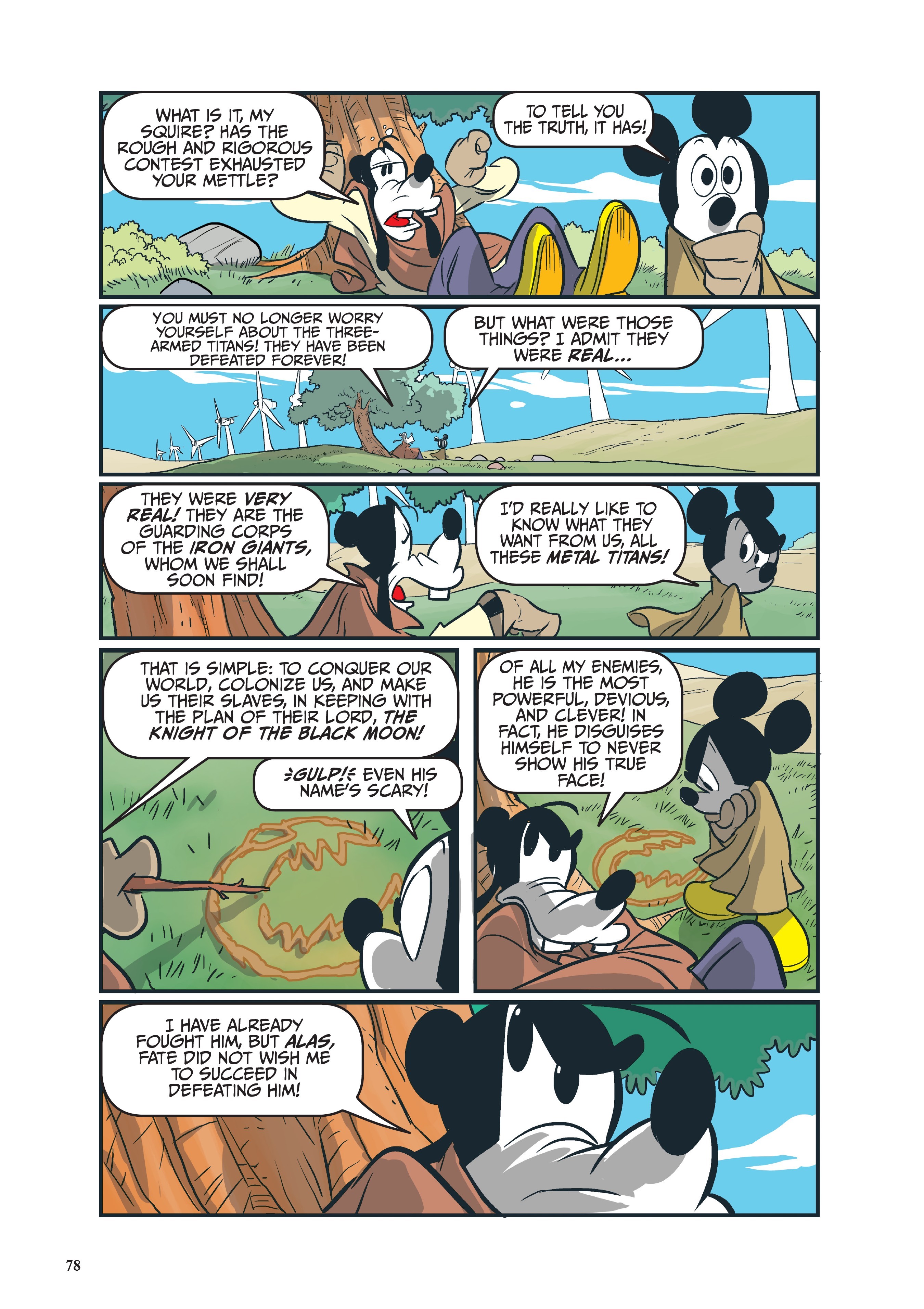 Read online Disney Don Quixote, Starring Goofy and Mickey Mouse comic -  Issue # TPB - 79