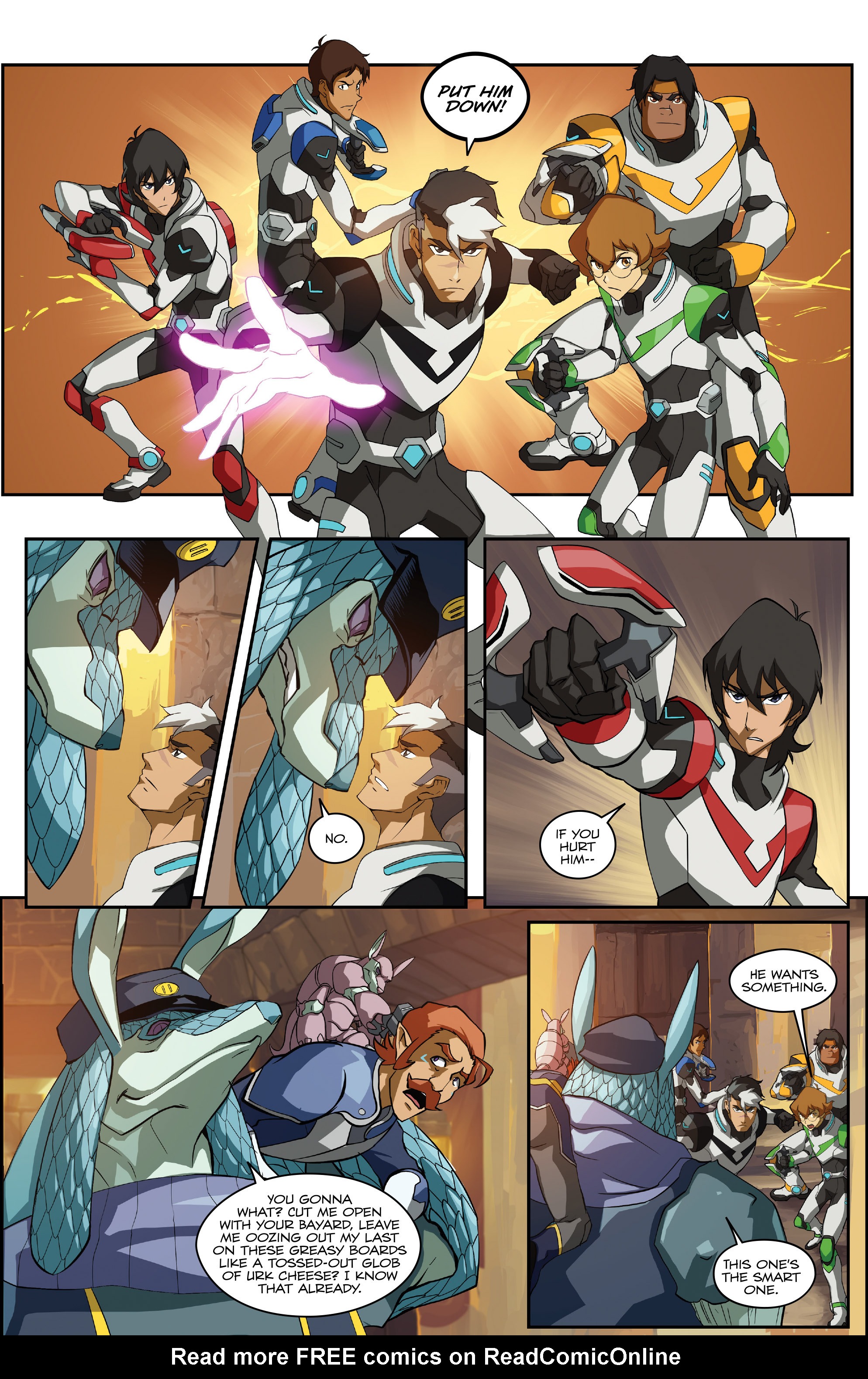 Read online Voltron: Legendary Defender comic -  Issue #1 - 18