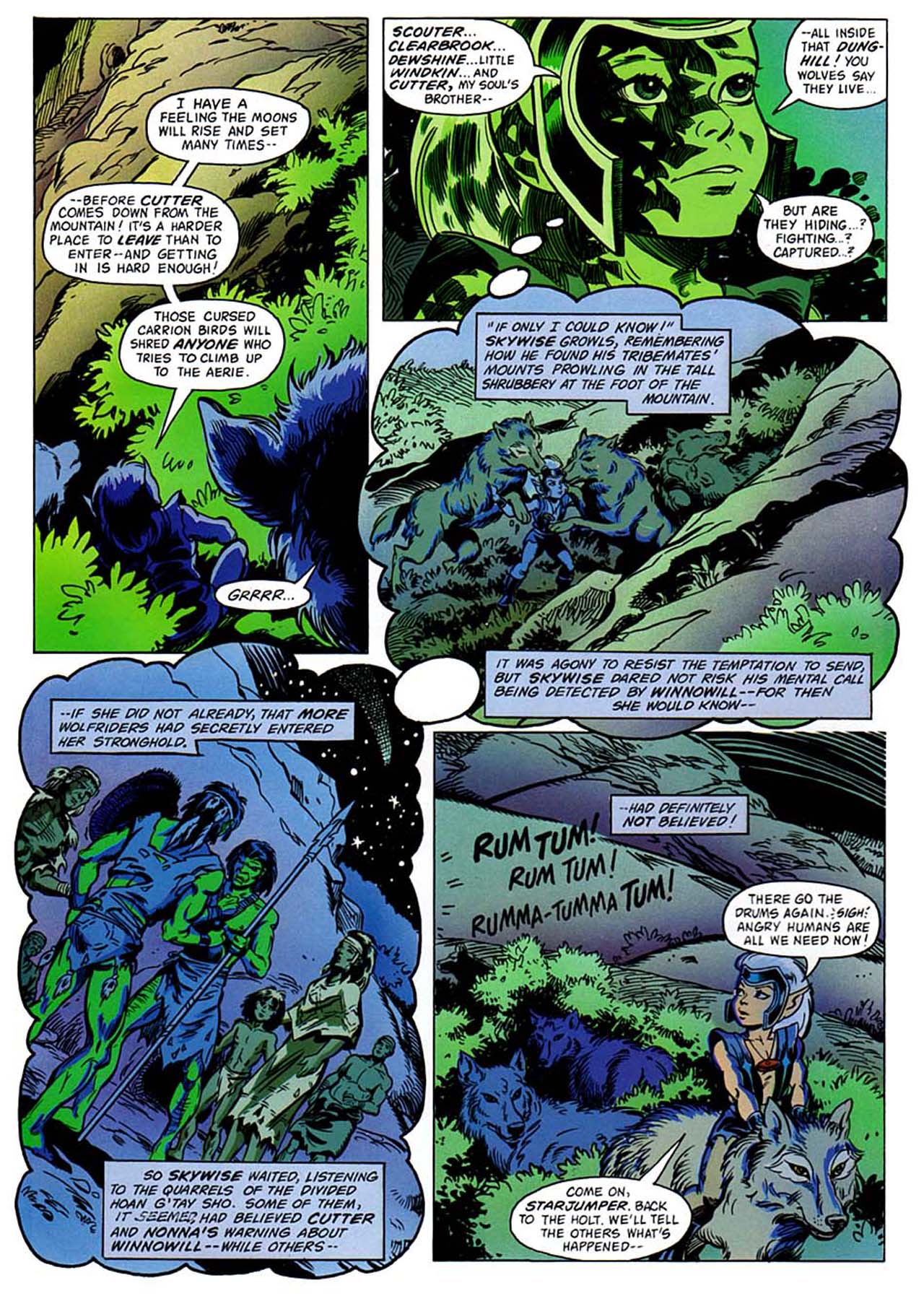 Read online ElfQuest: Siege at Blue Mountain comic -  Issue #5 - 9