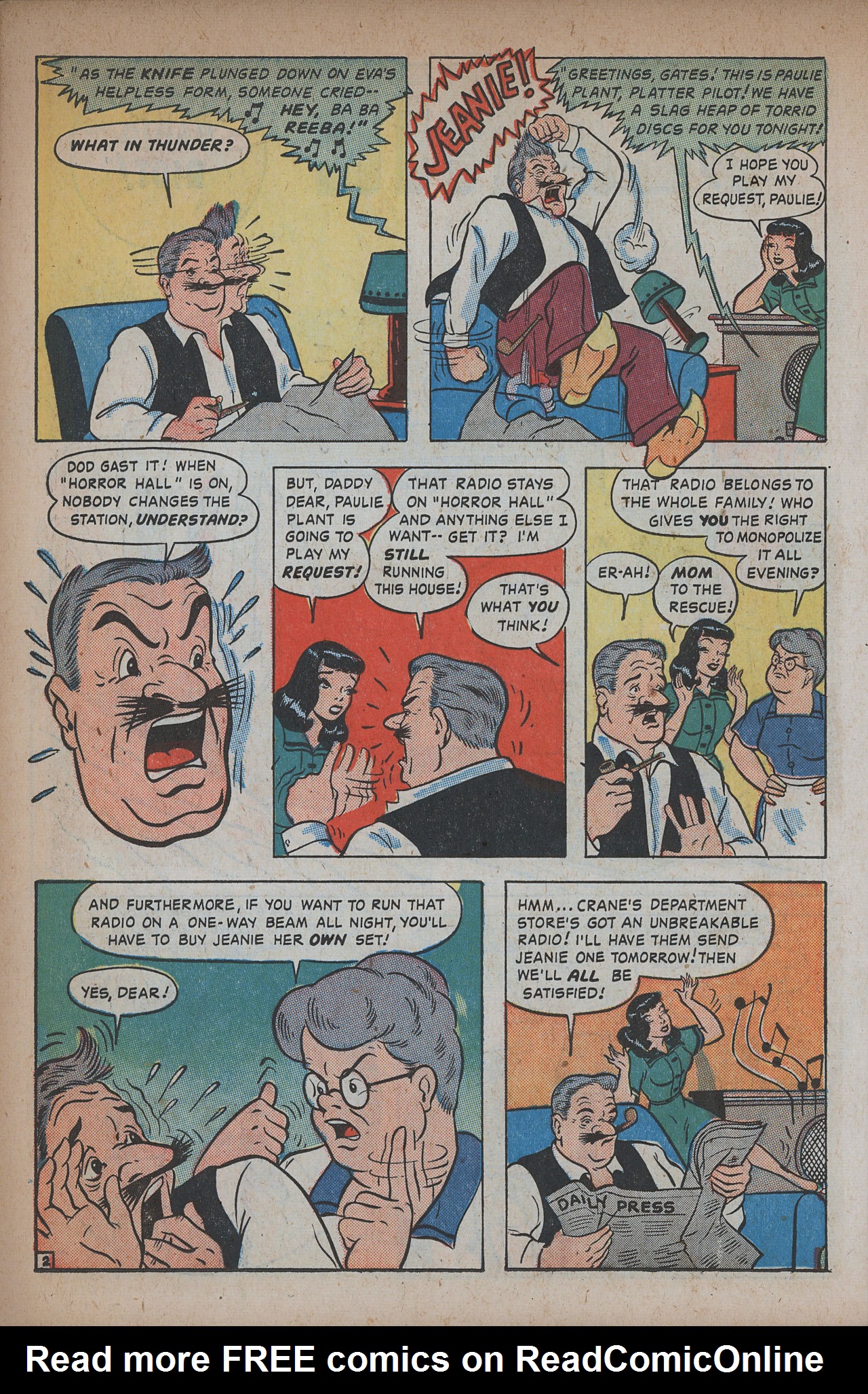 Read online Willie Comics (1946) comic -  Issue #13 - 36