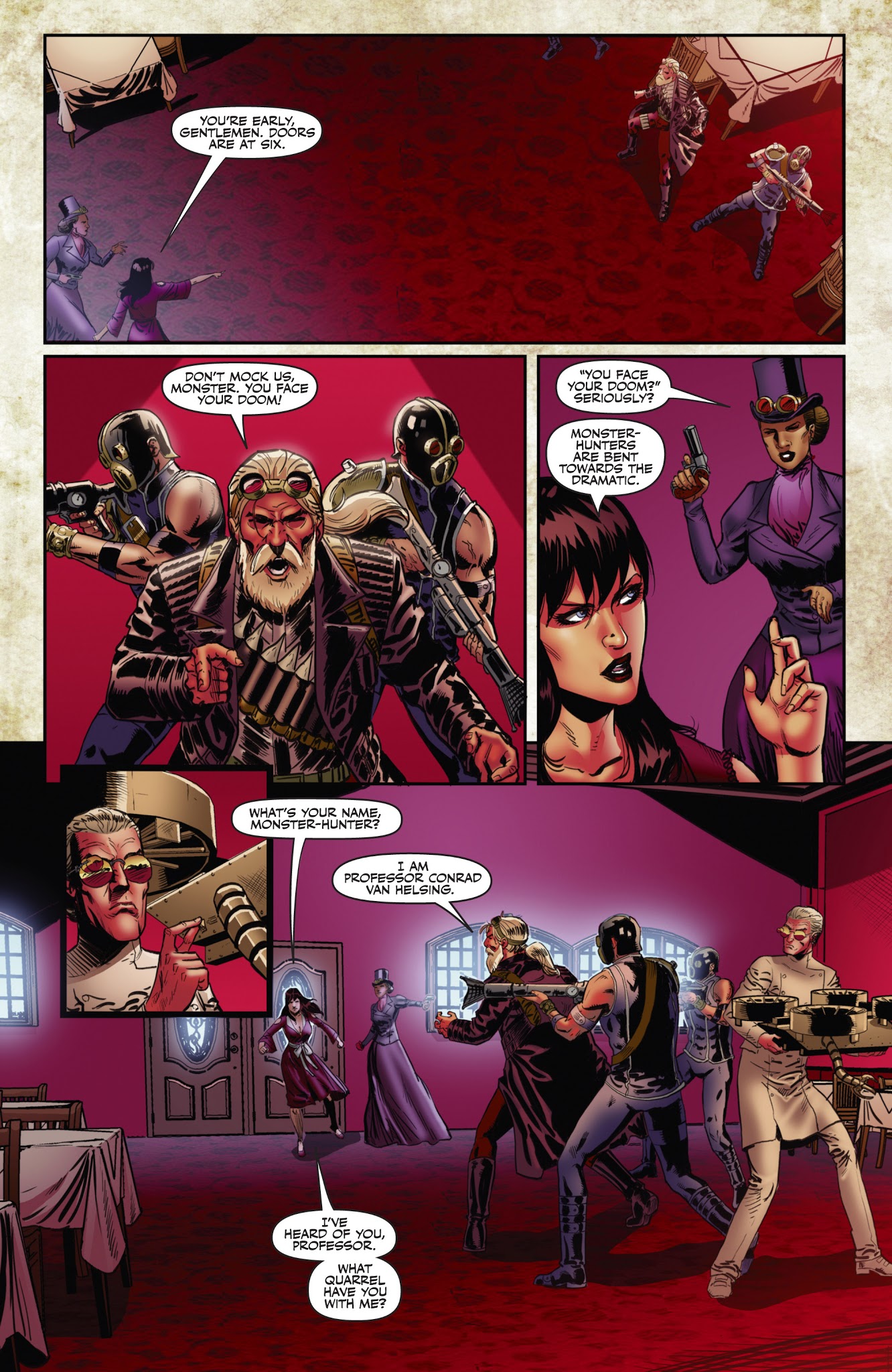 Read online Legenderry: Vampirella comic -  Issue #3 - 14