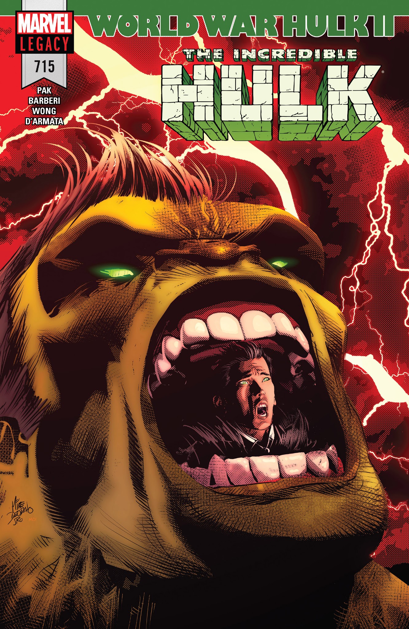Read online Incredible Hulk (2017) comic -  Issue #715 - 1