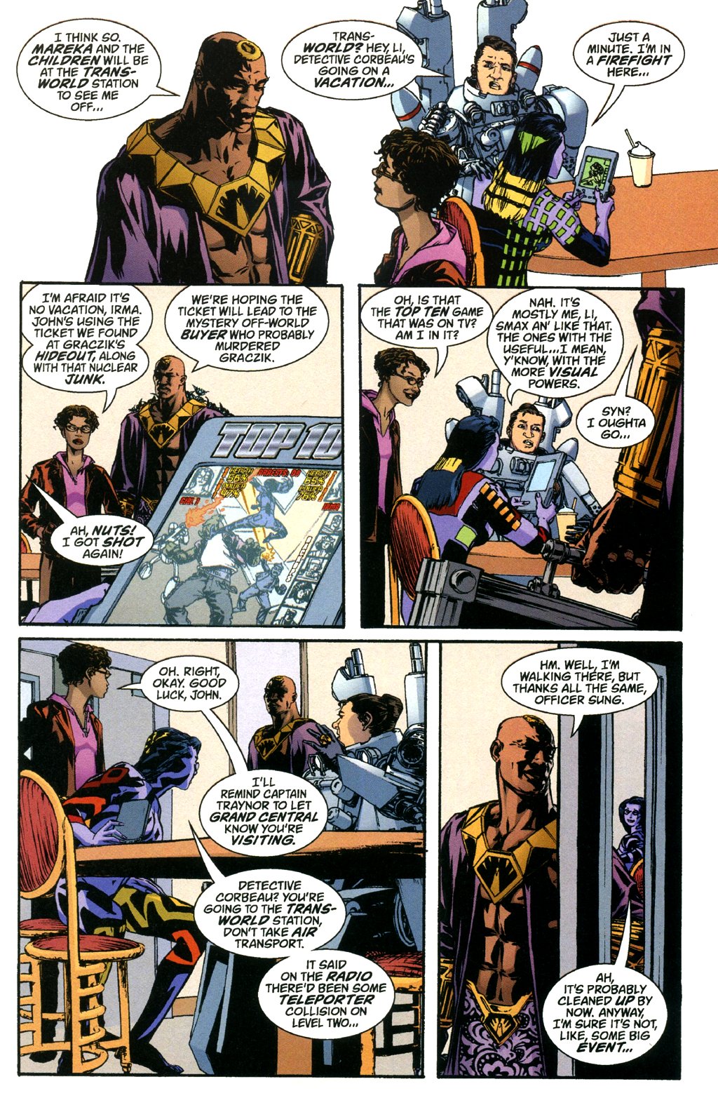 Read online Top 10 comic -  Issue #8 - 12