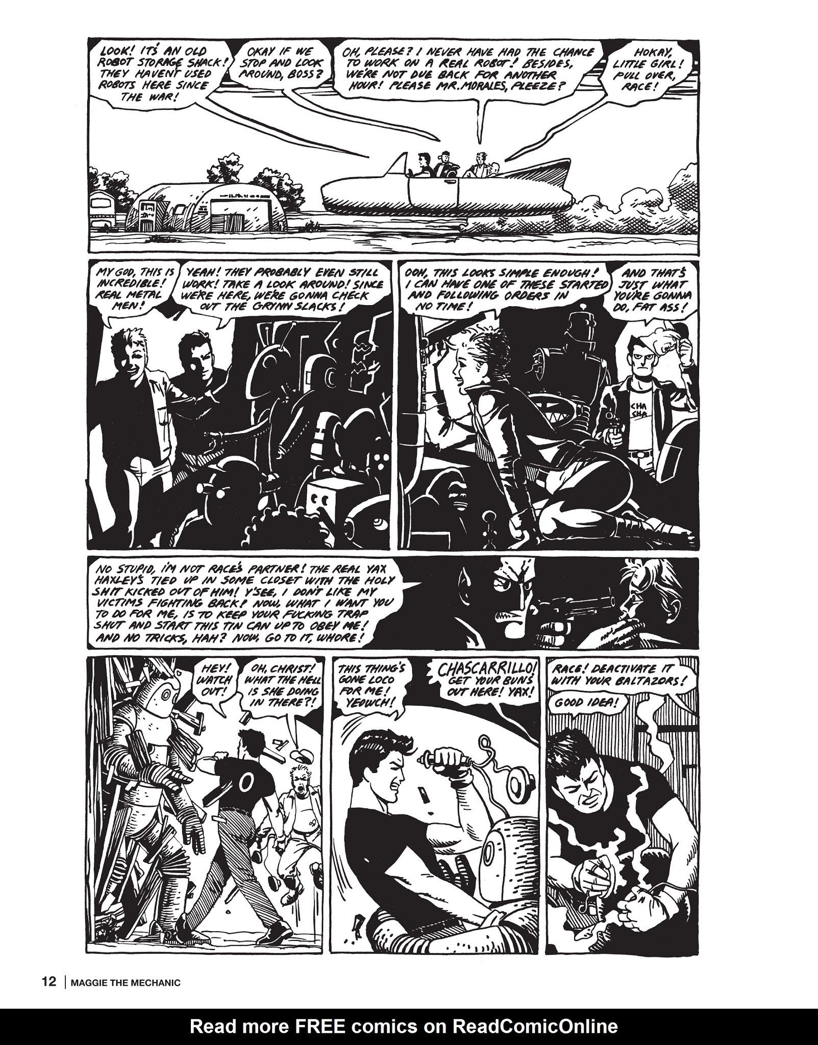 Read online Maggie the Mechanic: The Love & Rockets Library - Locas comic -  Issue # TPB (Part 1) - 12