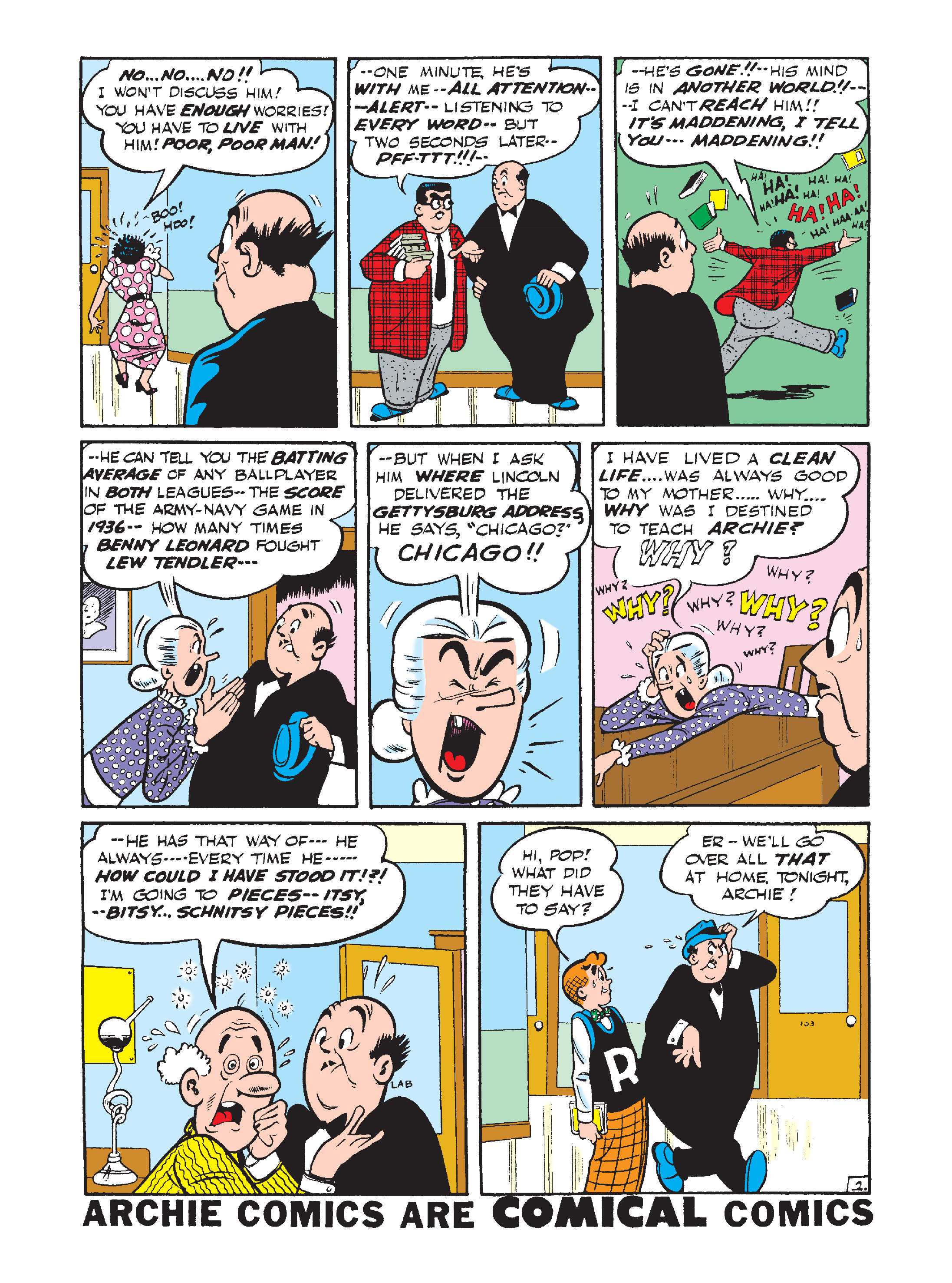 Read online Archie's Funhouse Double Digest comic -  Issue #6 - 130