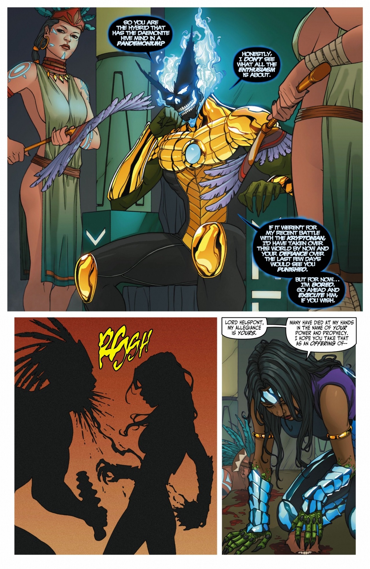 Read online Voodoo (2011) comic -  Issue #9 - 7