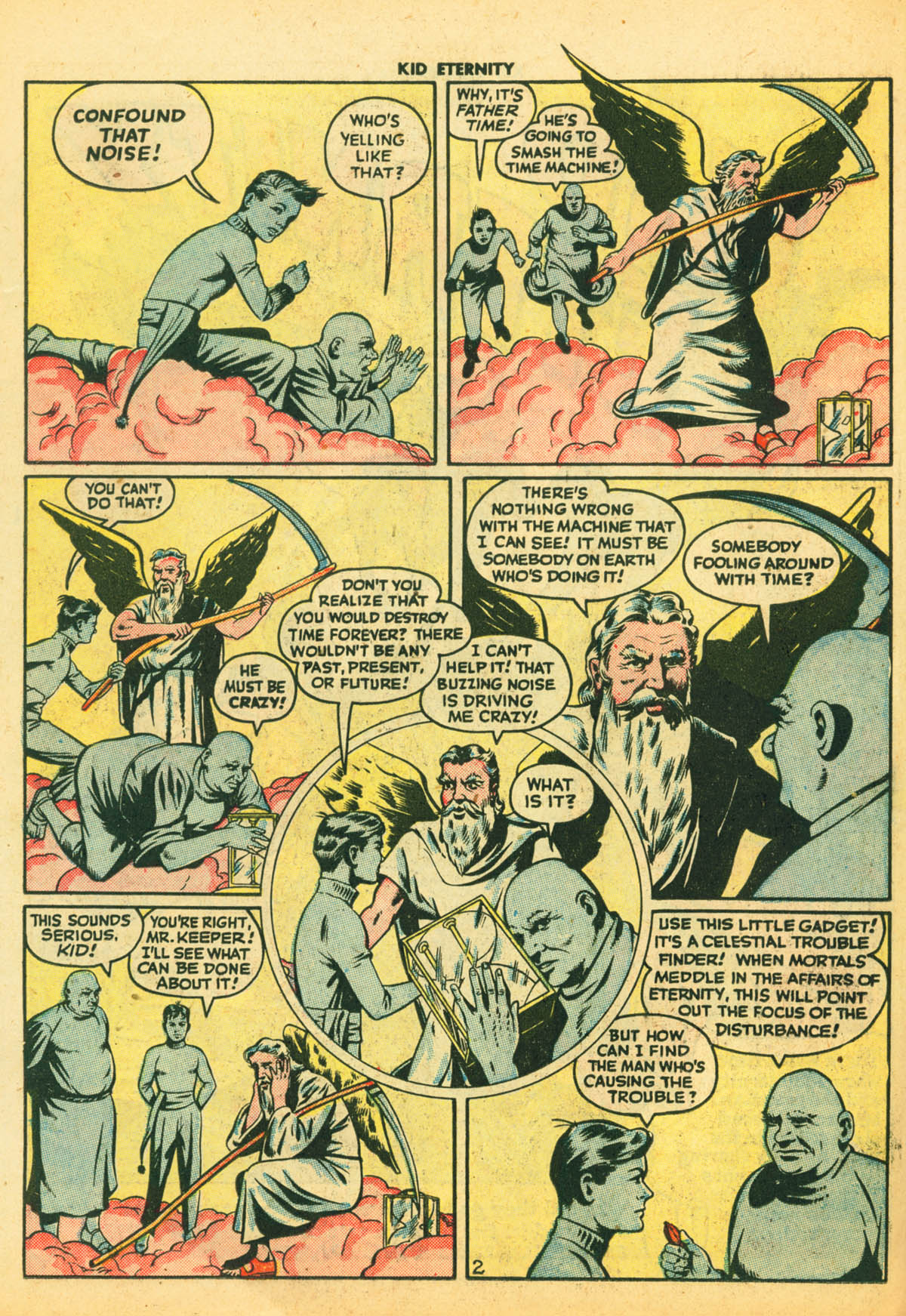 Read online Kid Eternity (1946) comic -  Issue #2 - 38