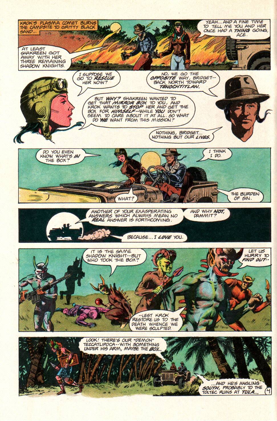 Read online Aztec Ace comic -  Issue #11 - 5