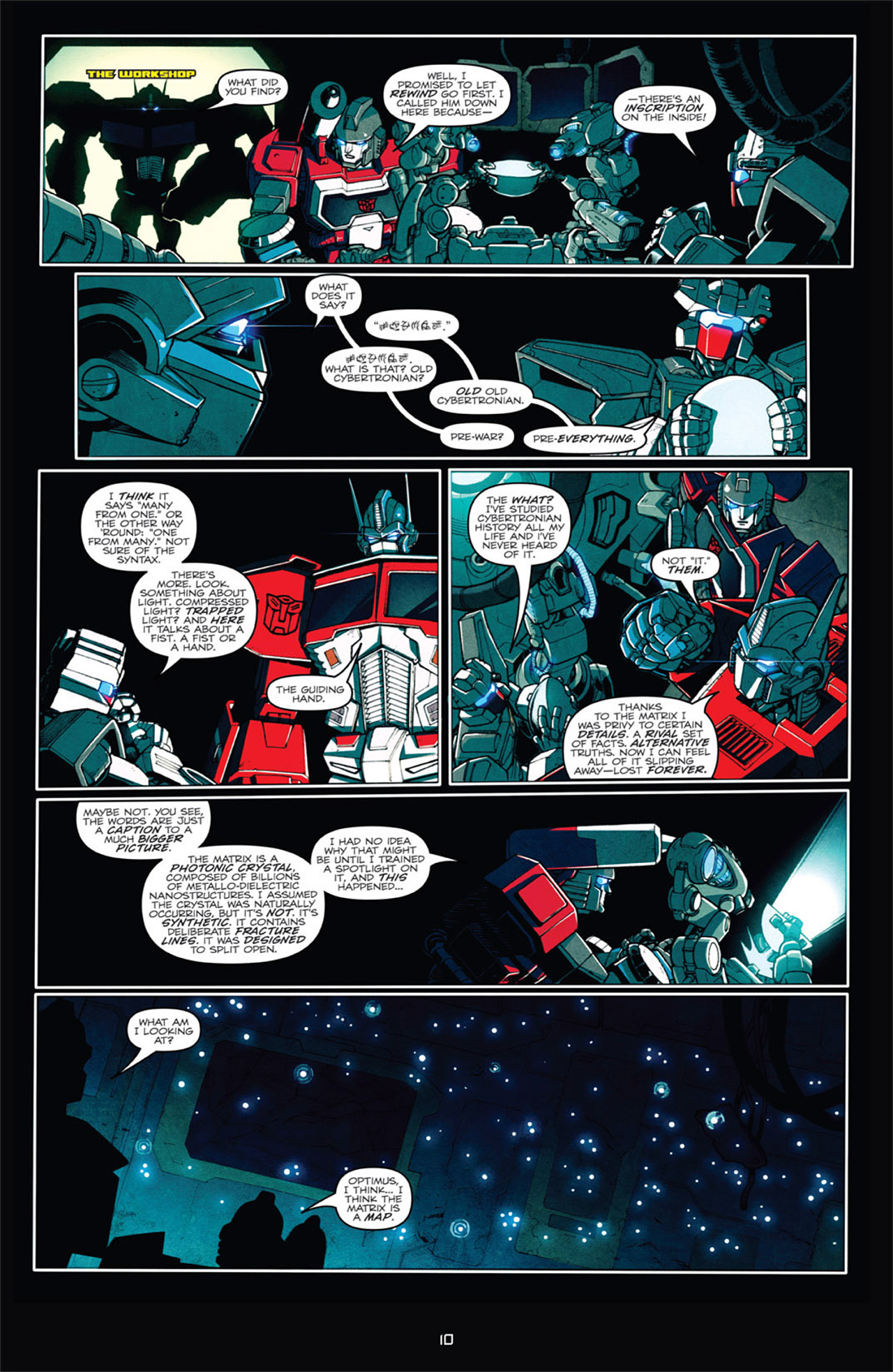 Read online The Transformers: Death of Optimus Prime comic -  Issue # Full - 15