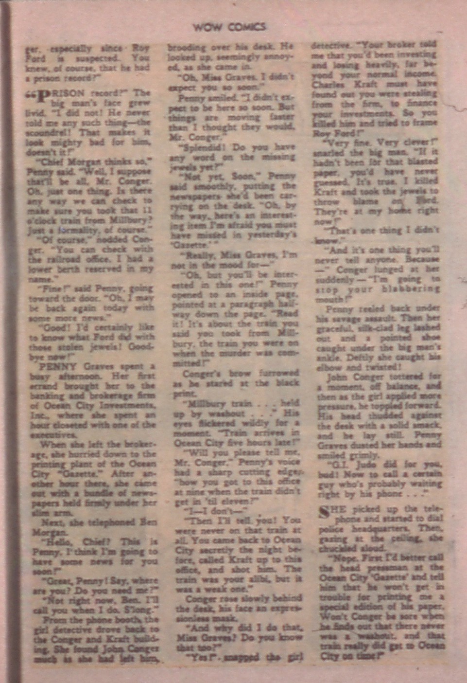 Read online Wow Comics comic -  Issue #49 - 33