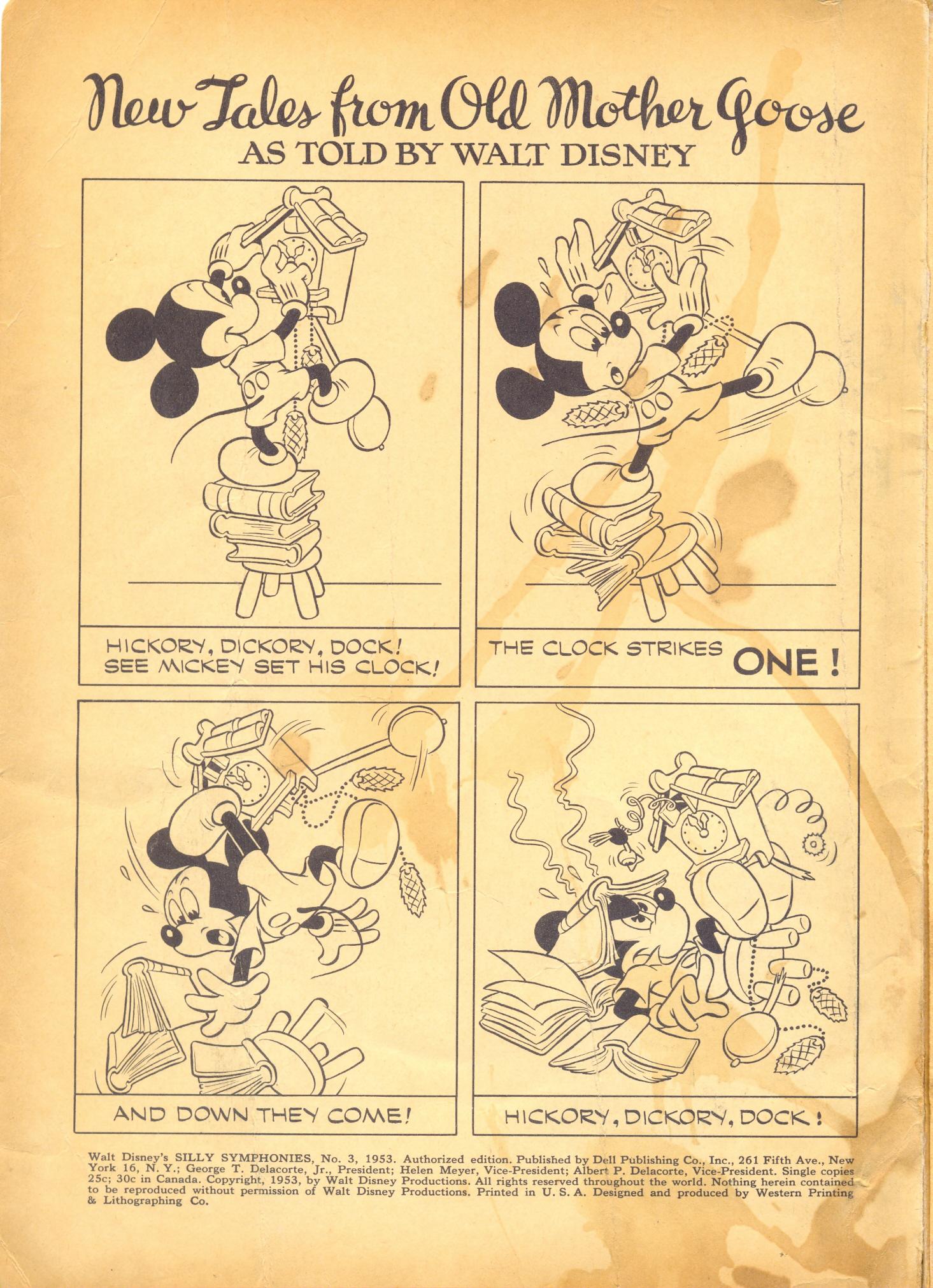 Read online Walt Disney's Silly Symphonies comic -  Issue #3 - 2