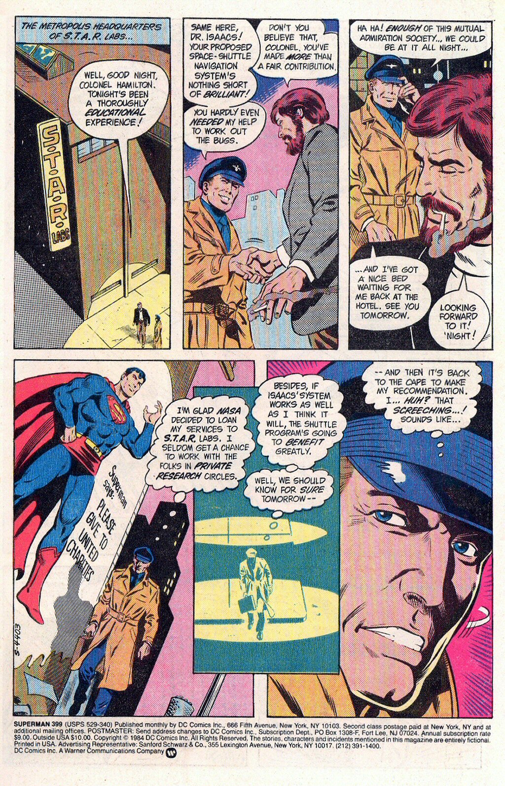 Read online Superman (1939) comic -  Issue #399 - 2