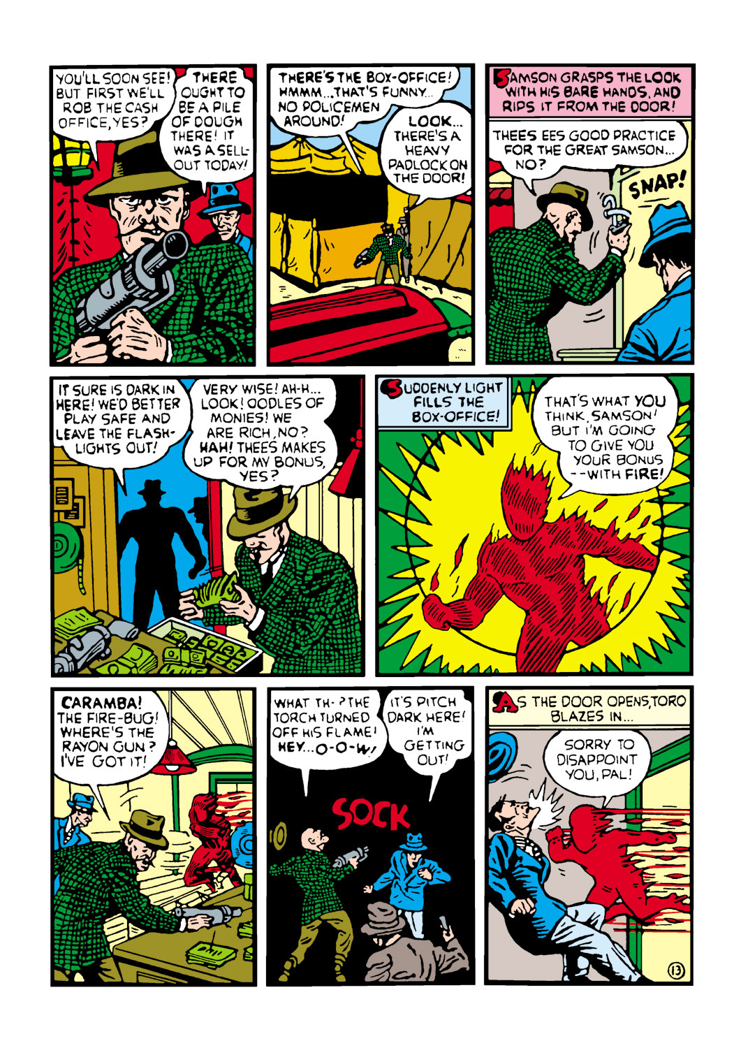 Read online The Human Torch (1940) comic -  Issue #2 - 14