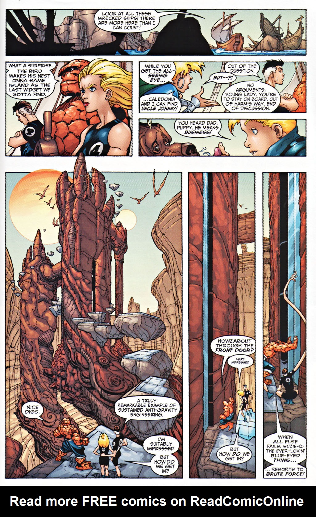 Read online Fantastic Four: The Fantastic 4th Voyage of Sinbad comic -  Issue # Full - 28