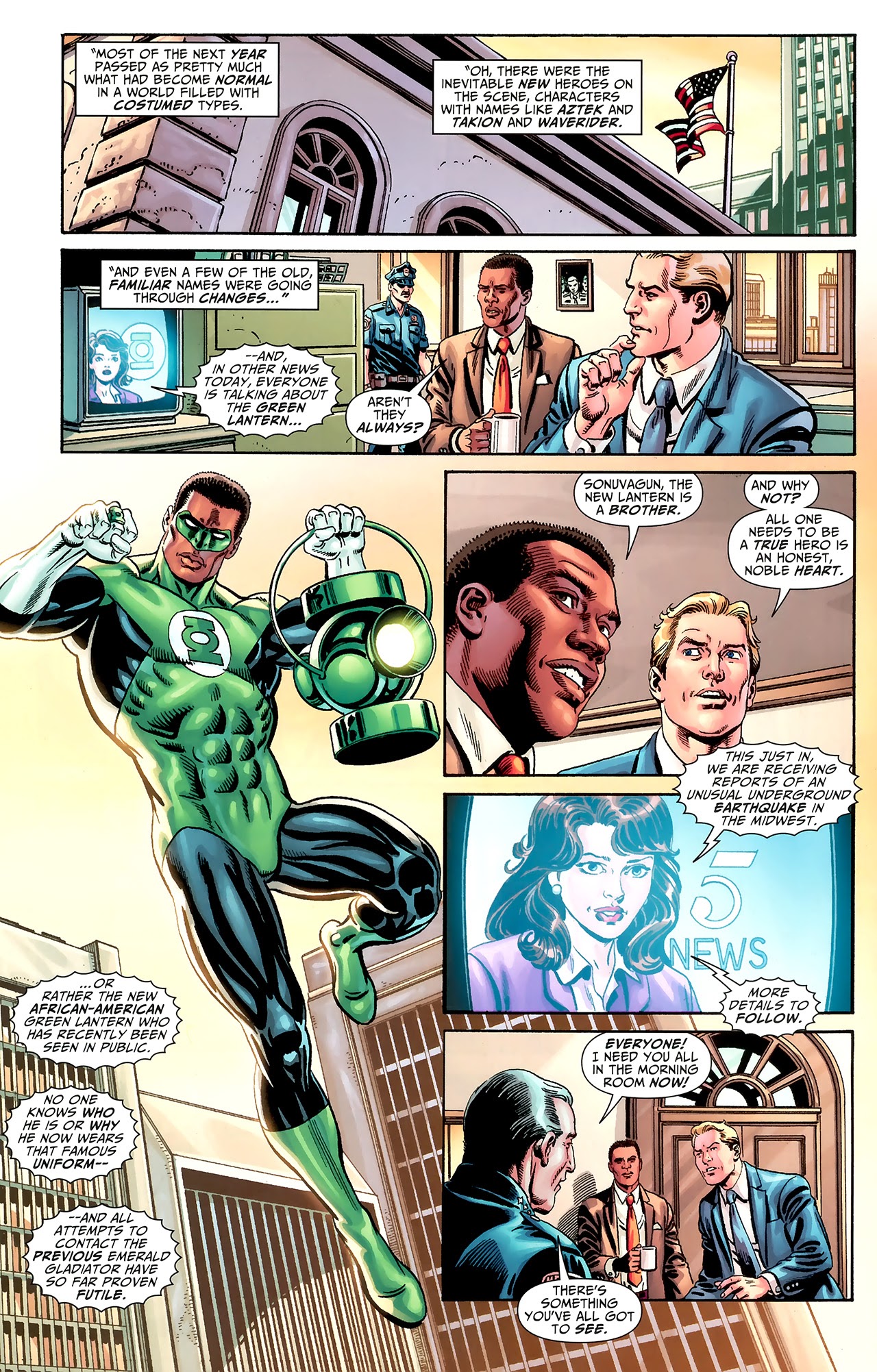 Read online DC Universe: Legacies comic -  Issue #7 - 5