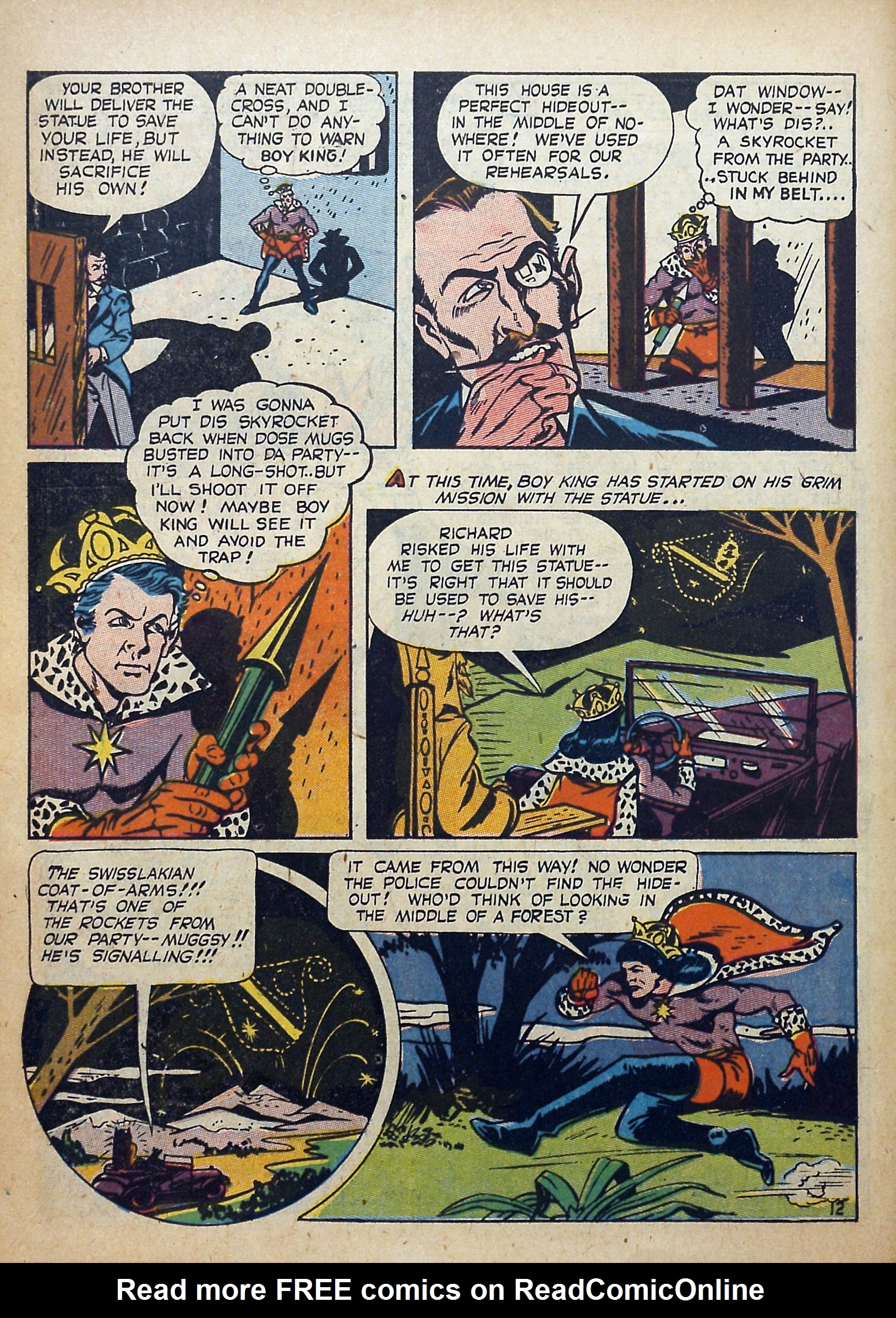 Read online Clue Comics comic -  Issue #8 - 14