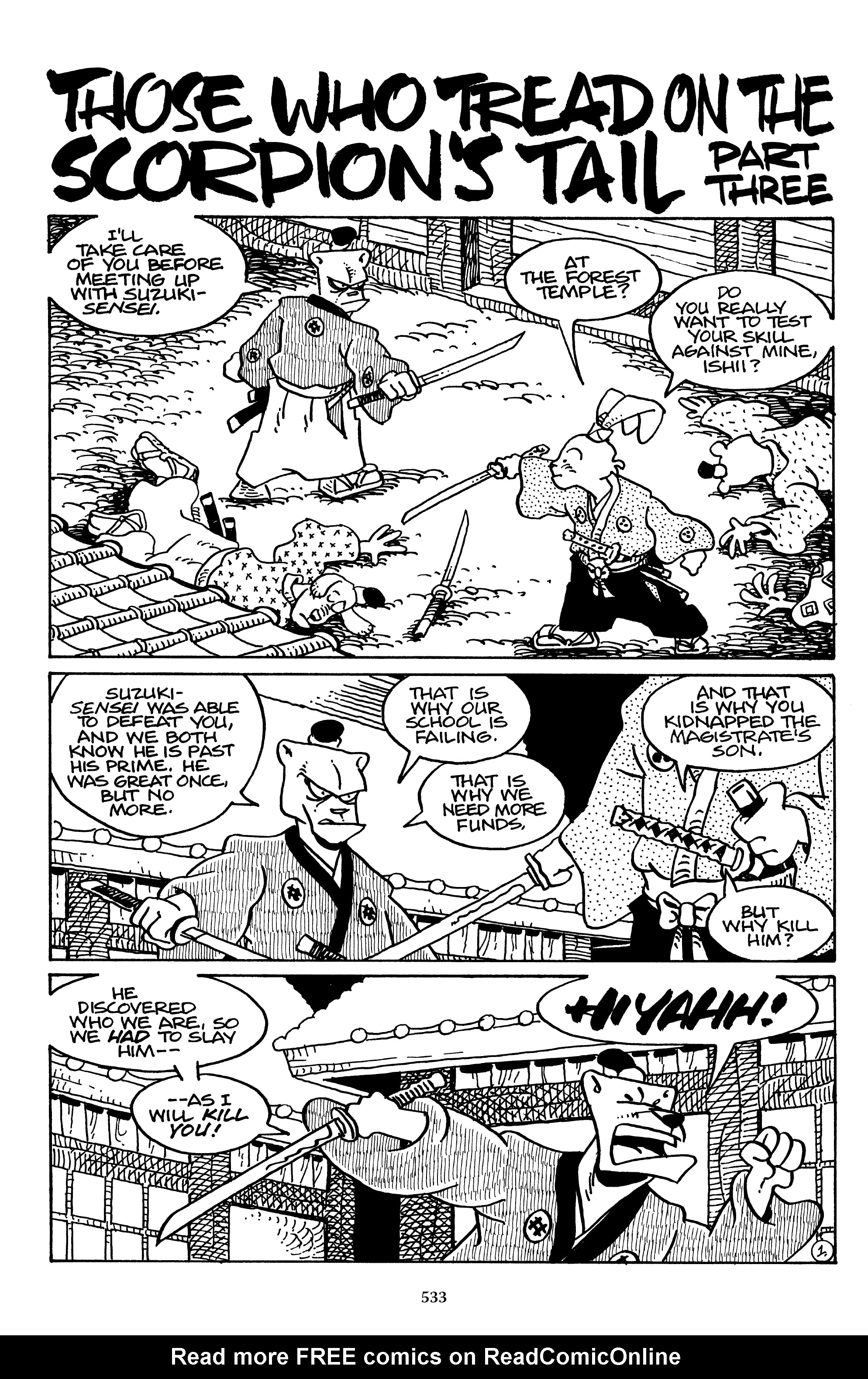 Read online The Usagi Yojimbo Saga (2021) comic -  Issue # TPB 7 (Part 6) - 23