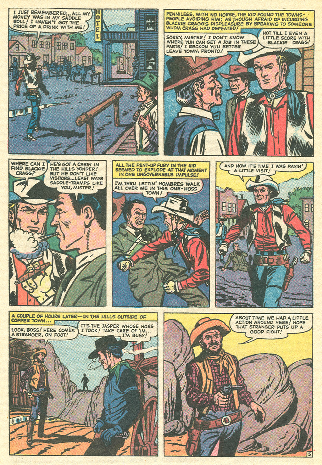 Read online Kid Colt Outlaw comic -  Issue #151 - 8