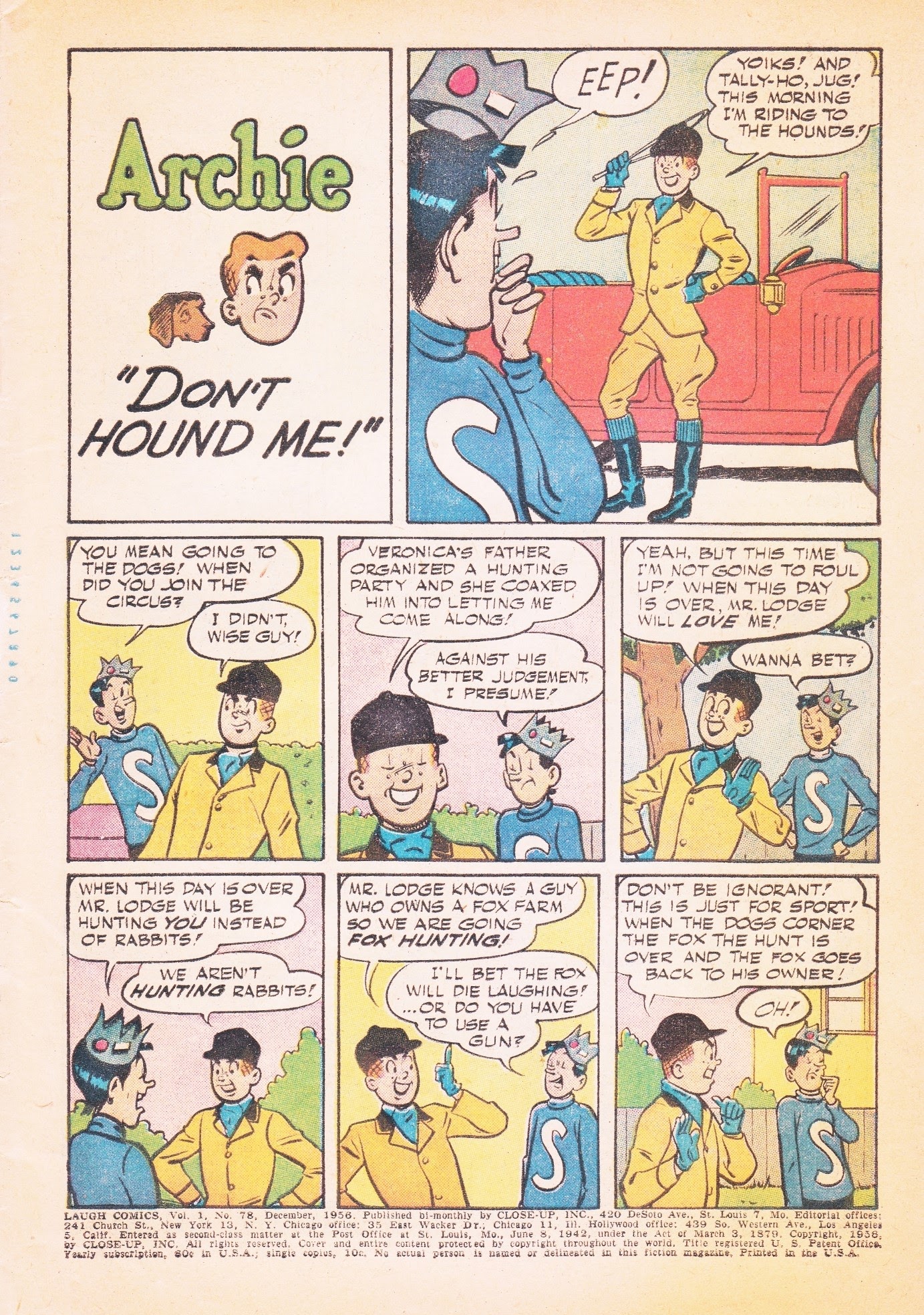 Read online Laugh (Comics) comic -  Issue #78 - 3