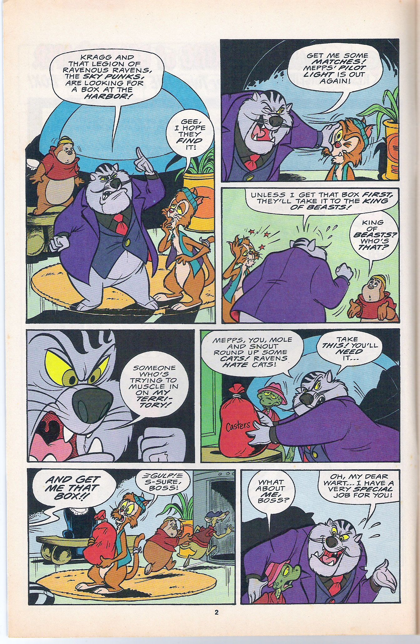 Read online Disney's Chip 'N Dale Rescue Rangers comic -  Issue #4 - 4