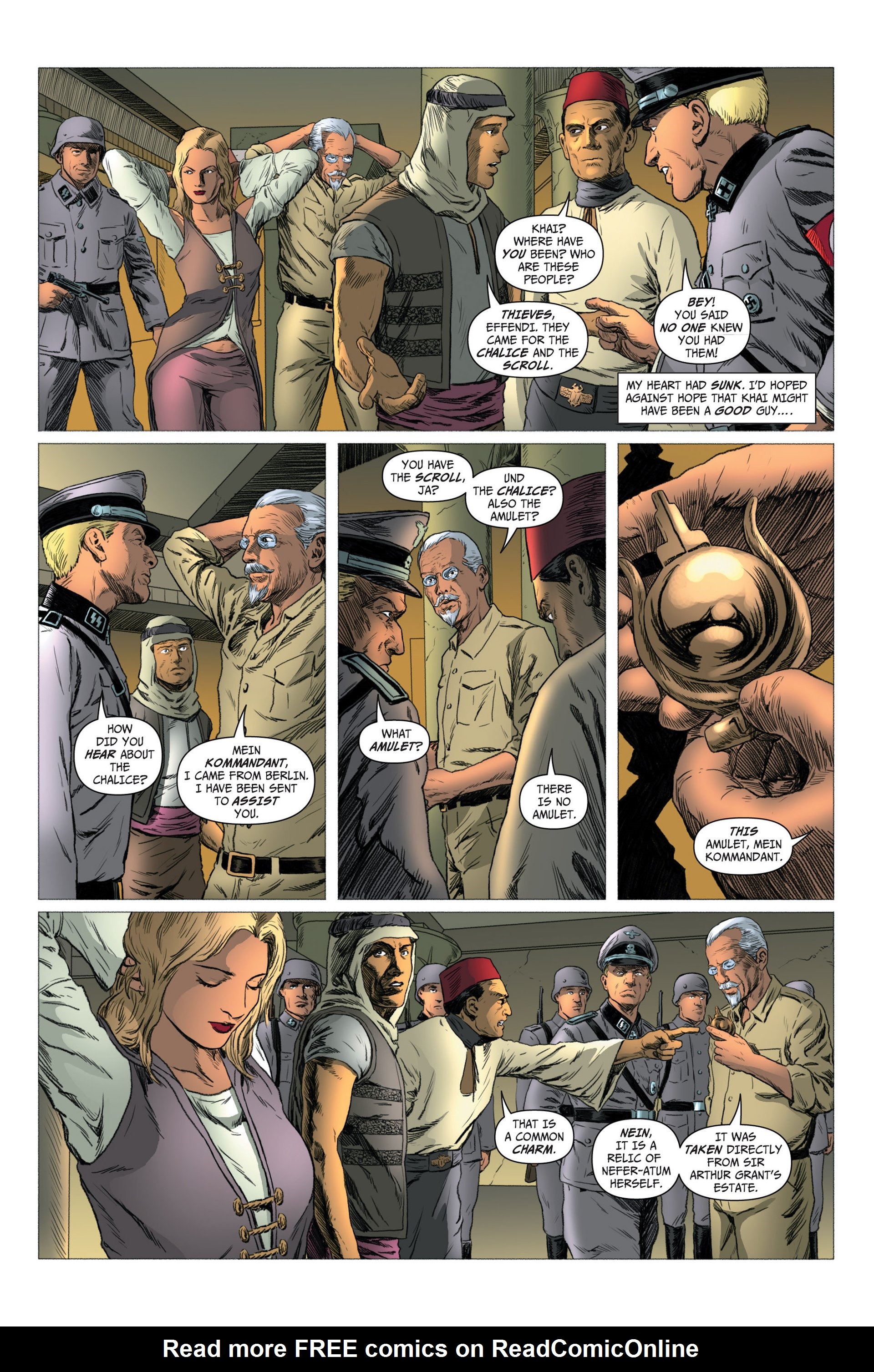Read online Domino Lady/Sherlock Holmes comic -  Issue #1 - 18