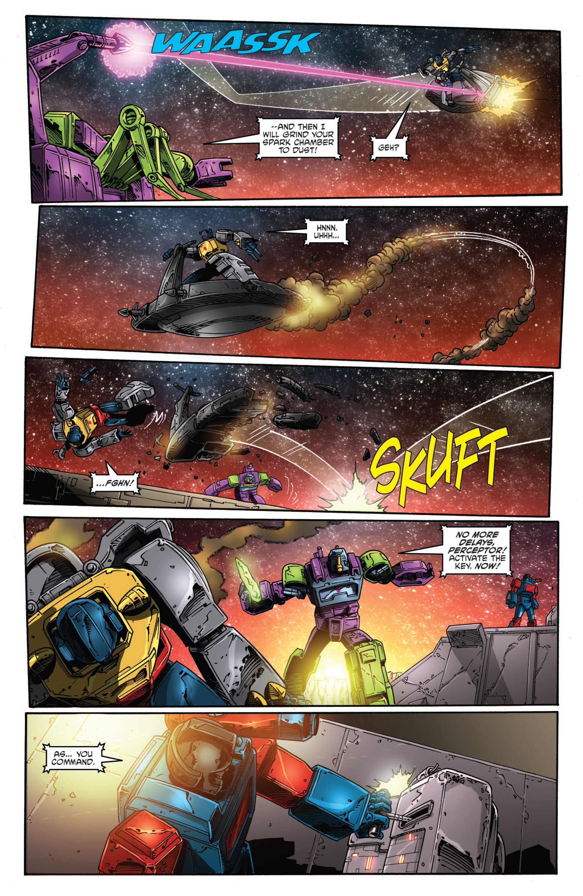 Read online The Transformers: Regeneration One comic -  Issue #90 - 17