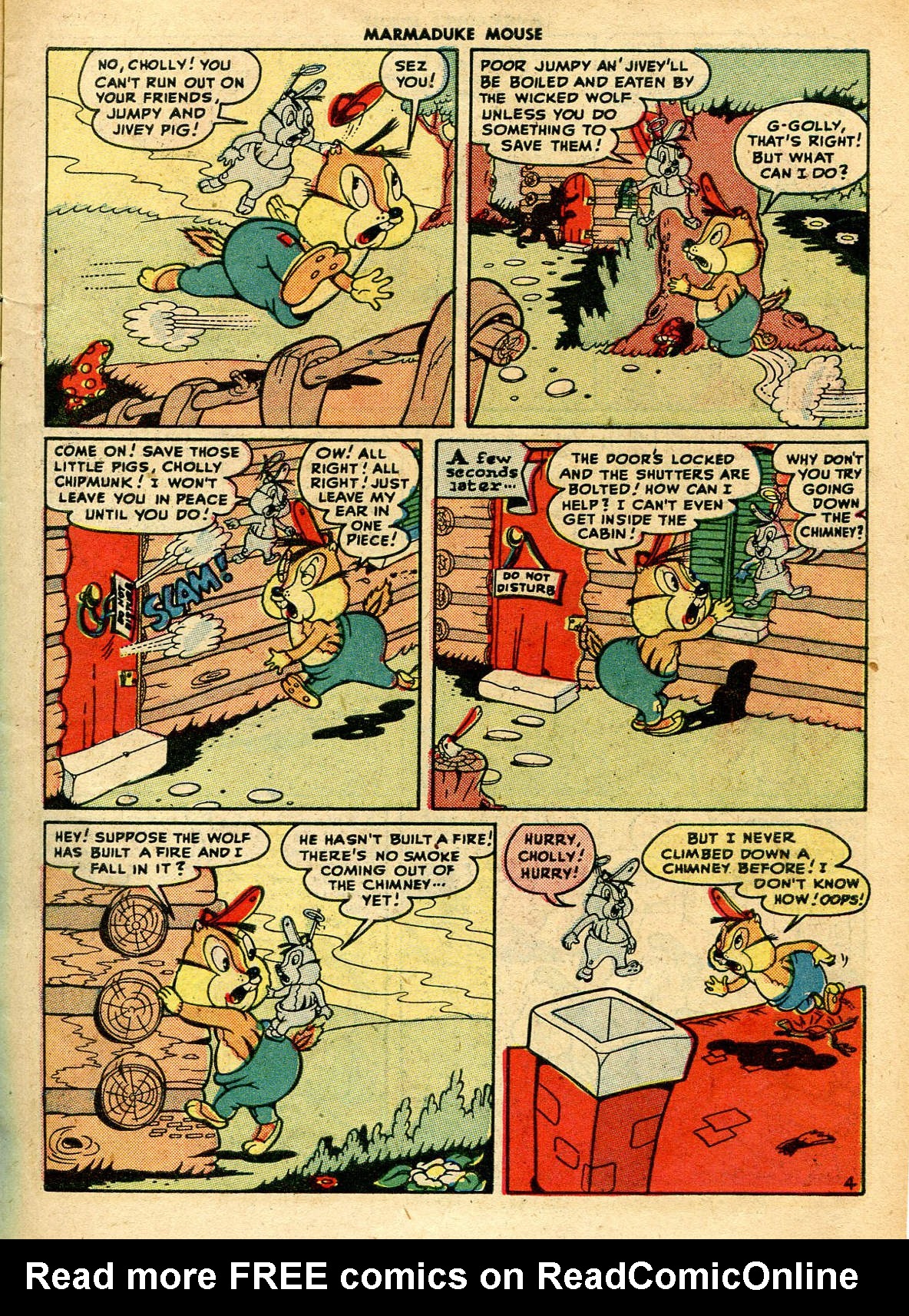Read online Marmaduke Mouse comic -  Issue #6 - 13