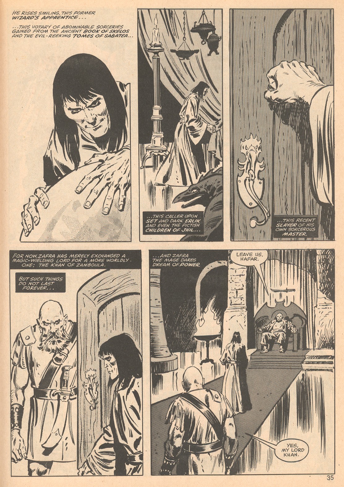 The Savage Sword Of Conan issue 56 - Page 35