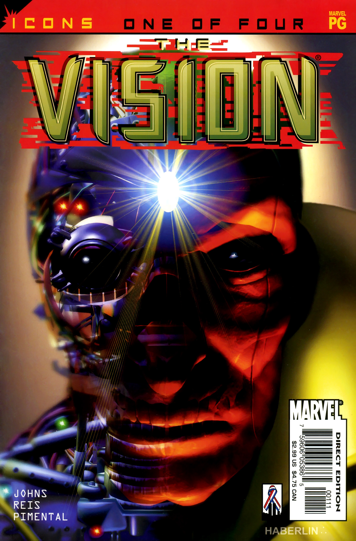 Read online Avengers Icons: The Vision comic -  Issue #1 - 1