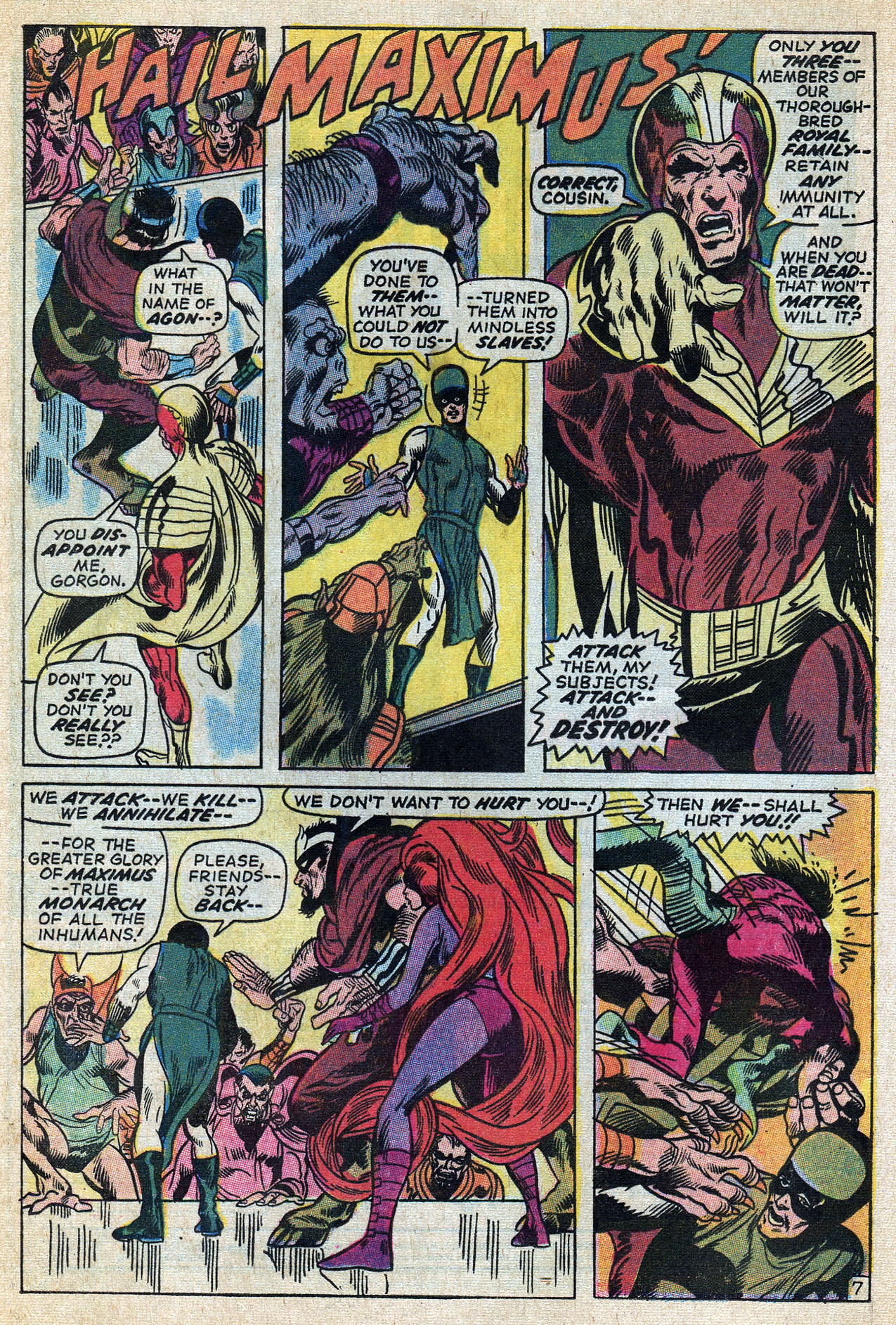 Read online Amazing Adventures (1970) comic -  Issue #6 - 12