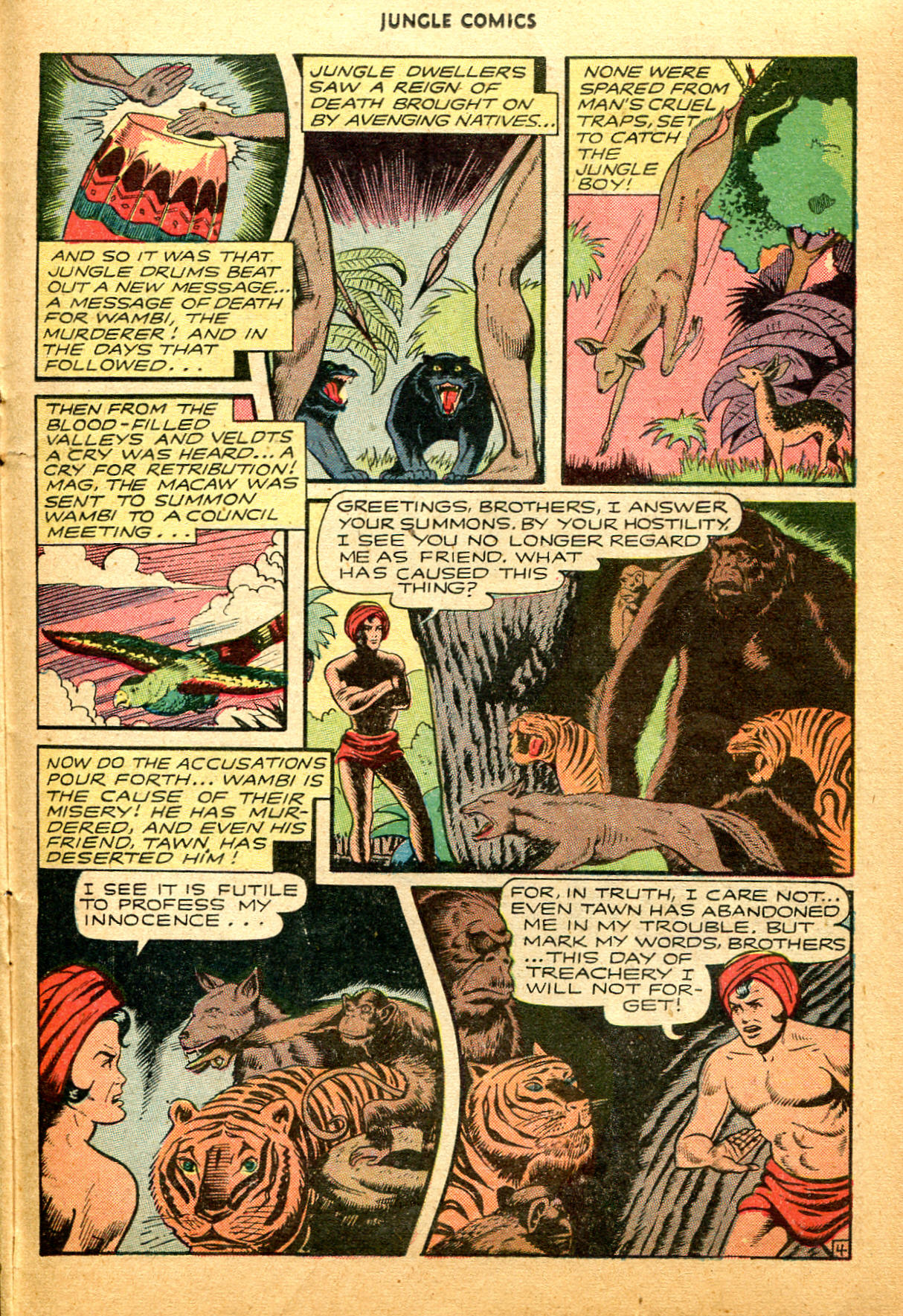 Read online Jungle Comics comic -  Issue #89 - 33