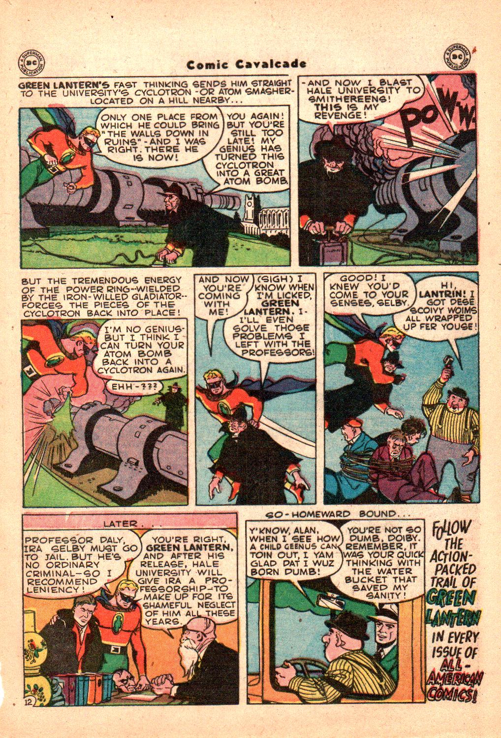 Read online Comic Cavalcade comic -  Issue #21 - 73