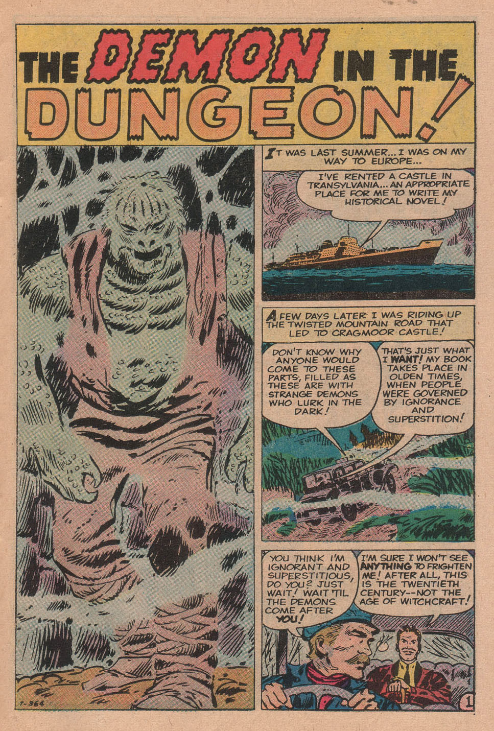 Read online Where Monsters Dwell (1970) comic -  Issue #22 - 23