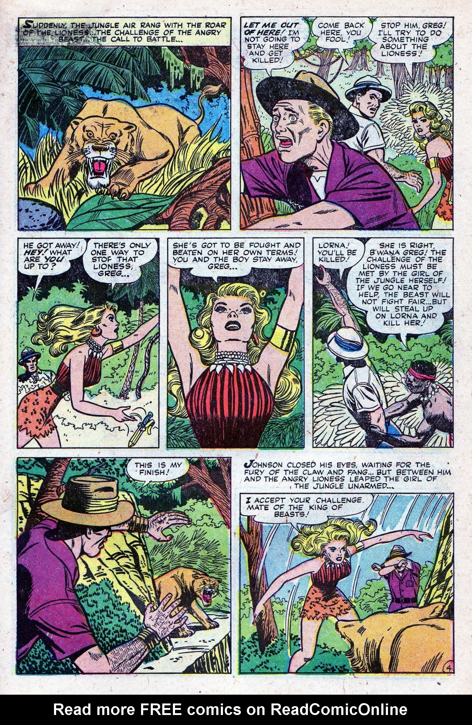 Read online Lorna, The Jungle Girl comic -  Issue #21 - 31