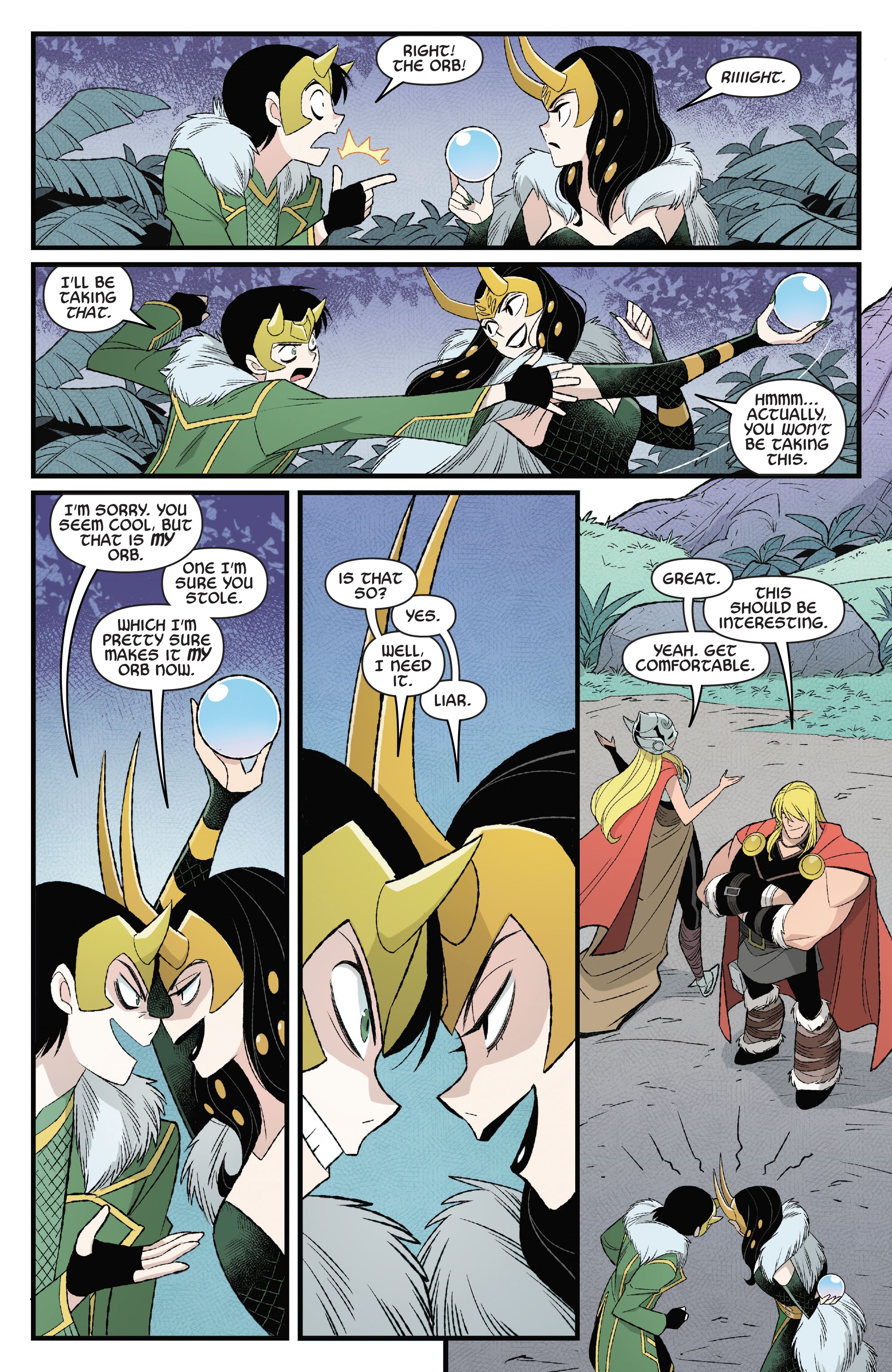Read online Thor & Loki: Double Trouble comic -  Issue #4 - 9